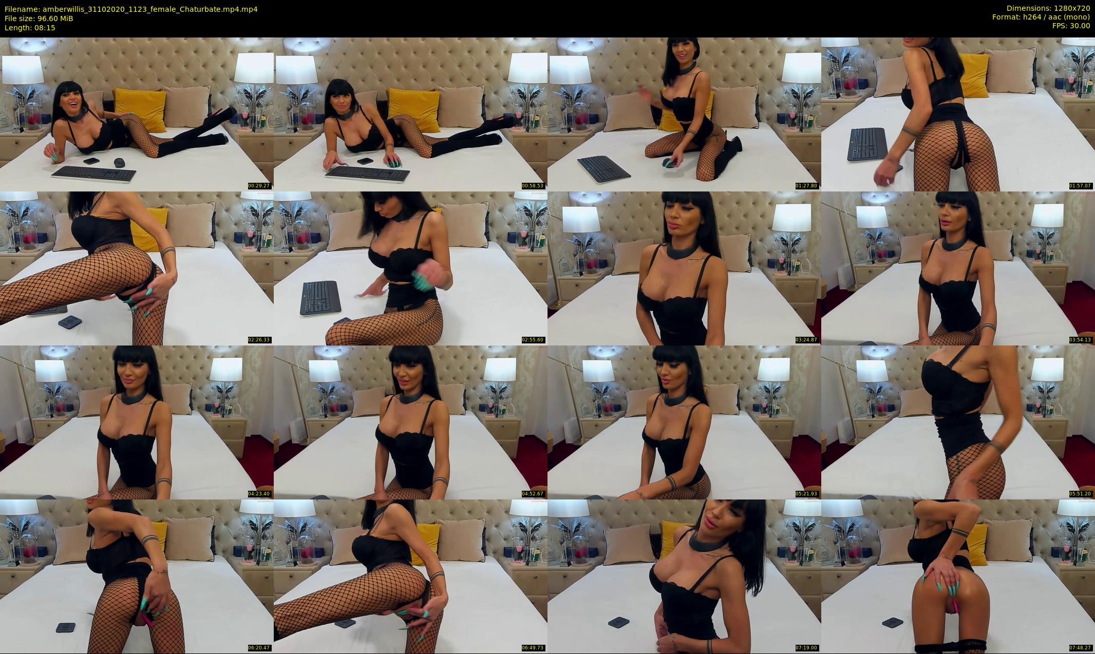 amberwillis — 9 minute Chaturbate female cam show recording, 720p, Oct 31, 2020