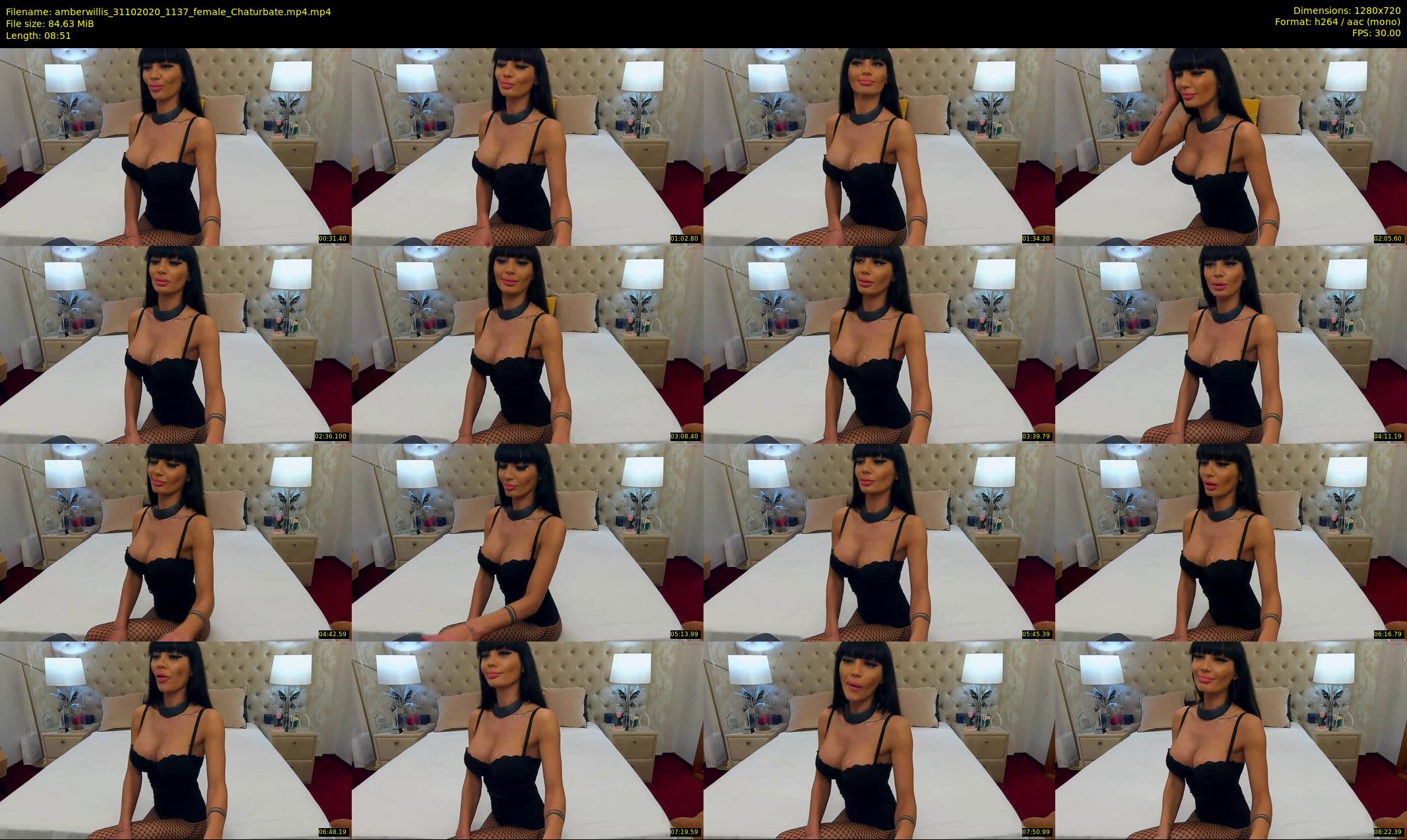 amberwillis — 9 minute Chaturbate female cam show recording, 720p, Oct 31, 2020