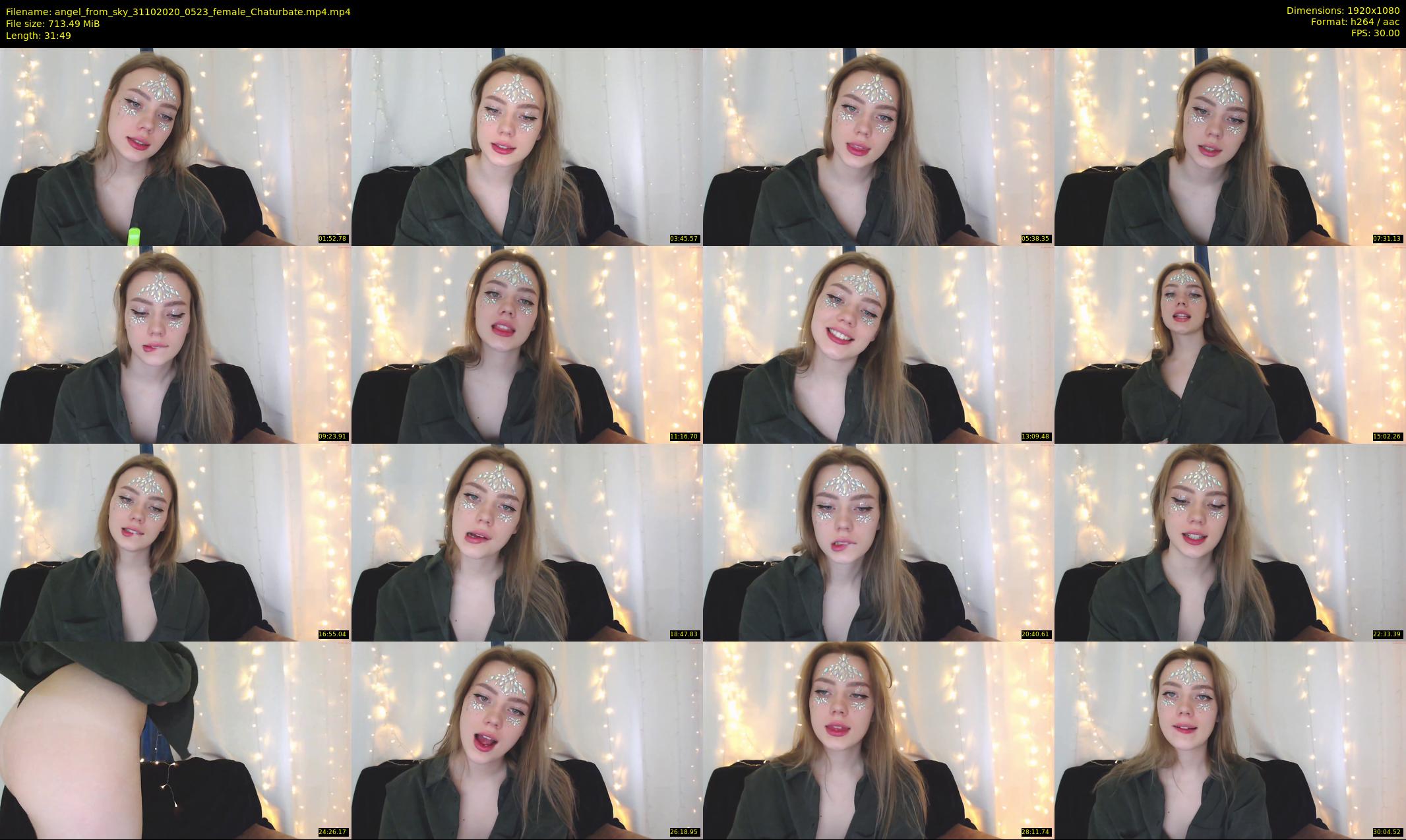 angel_from_sky — 32 minute Chaturbate female cam show recording, 1080p, Oct 31, 2020