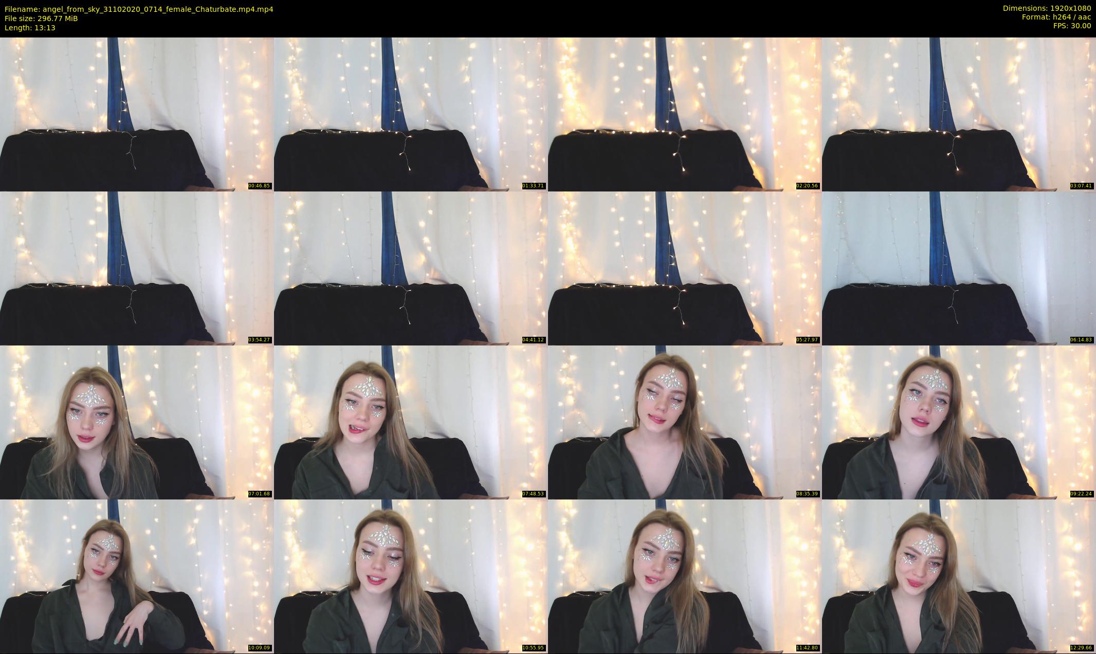 angel_from_sky — 14 minute Chaturbate female cam show recording, 1080p, Oct 31, 2020