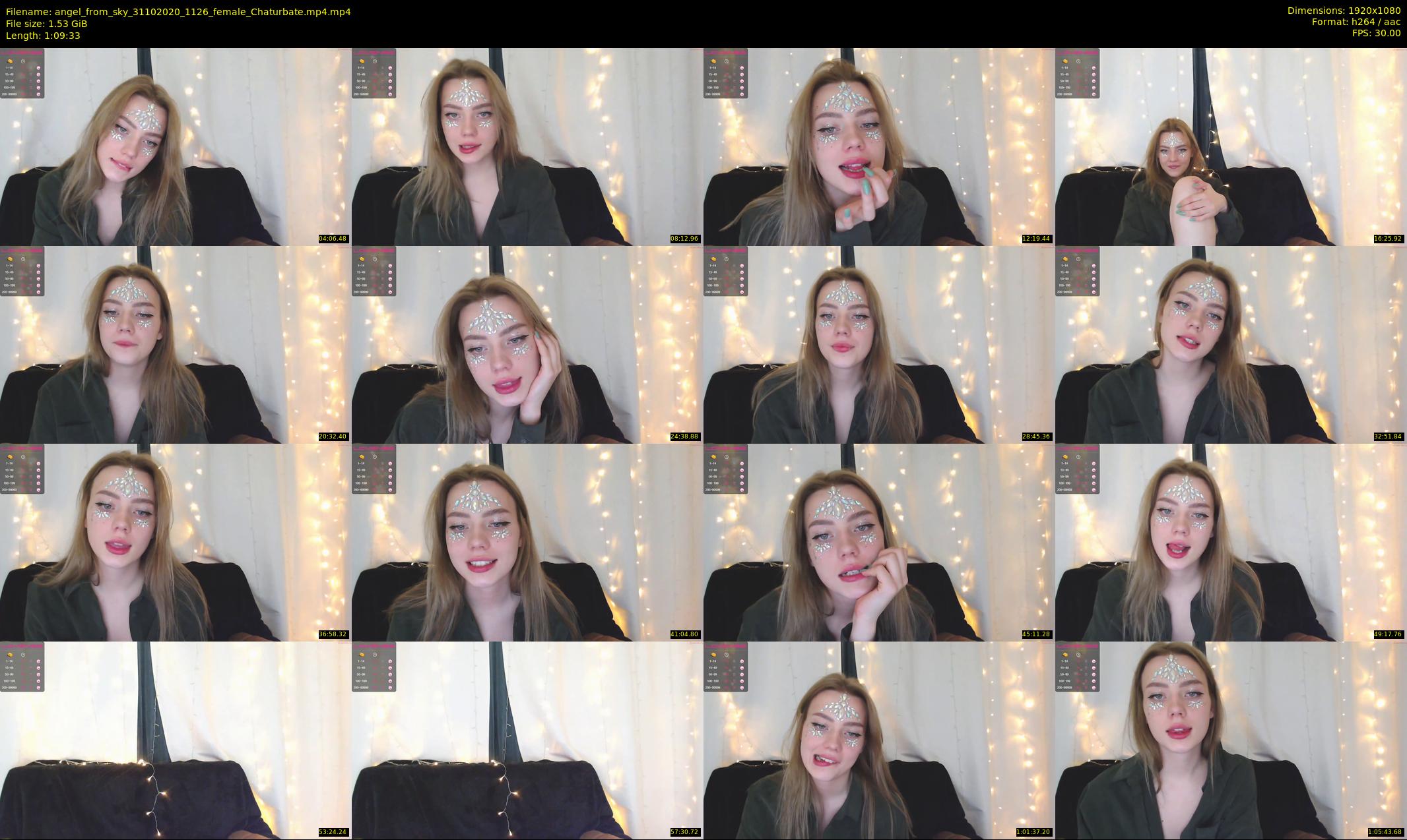 angel_from_sky — 70 minute Chaturbate female cam show recording, 1080p, Oct 31, 2020
