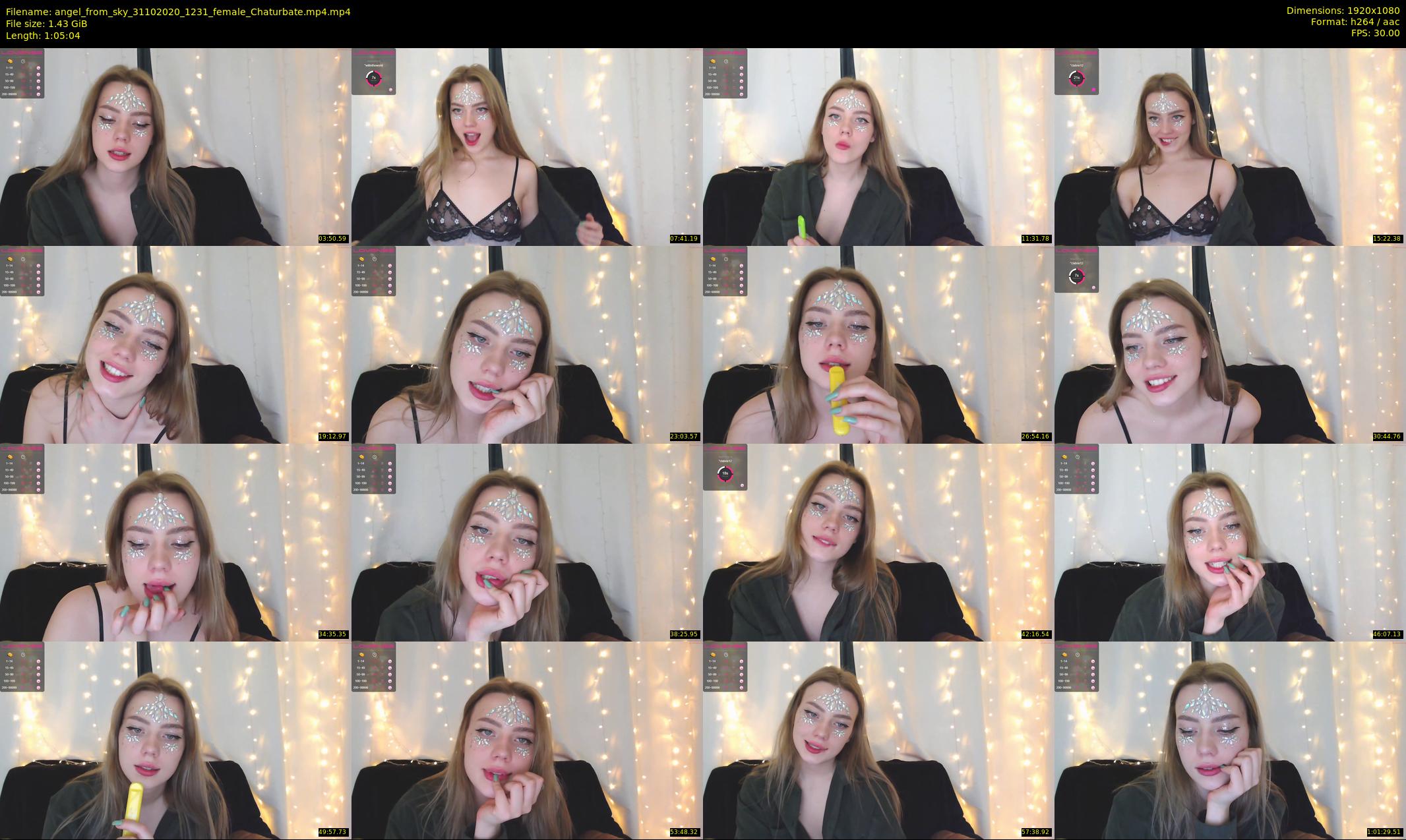 angel_from_sky — 66 minute Chaturbate female cam show recording, 1080p, Oct 31, 2020