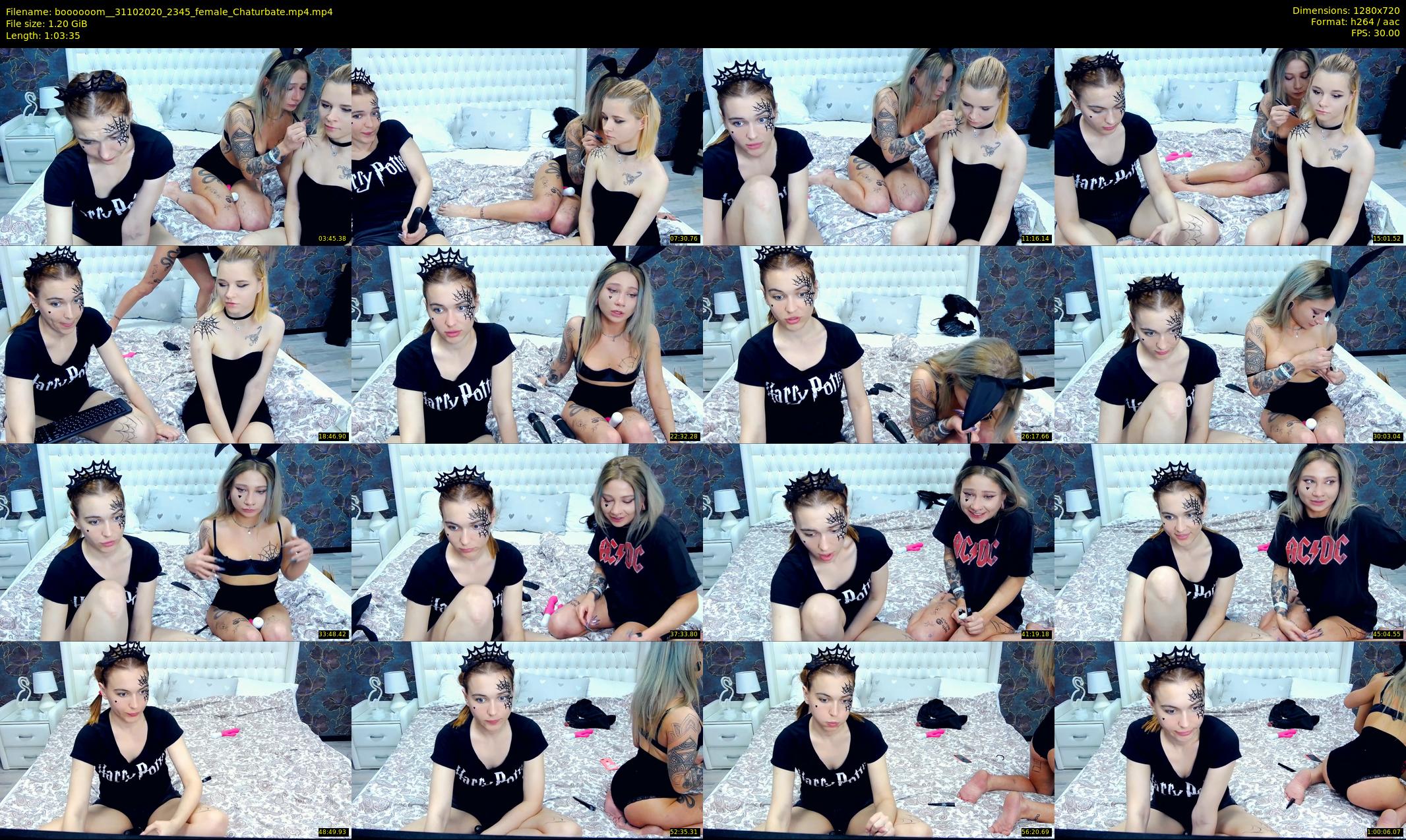 boooooom_ — 64 minute Chaturbate female cam show recording, 720p, Oct 31, 2020
