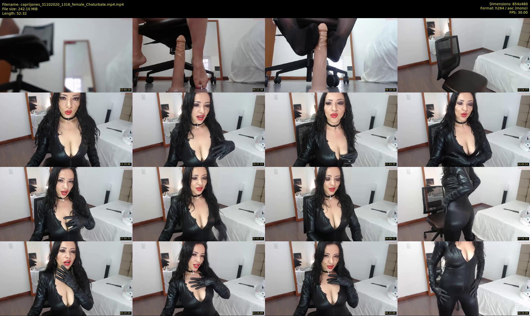 capriijones — 53 minute Chaturbate female cam show recording, 480p, Oct 31, 2020