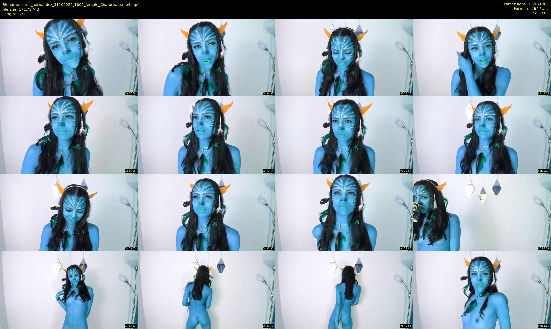 carla_hernandez — 8 minute Chaturbate female cam show recording, 1080p, Oct 31, 2020