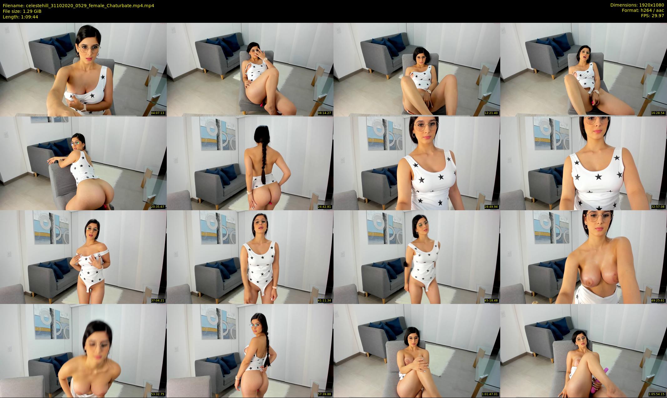 celestehill — 70 minute Chaturbate female cam show recording, 1080p, Oct 31, 2020