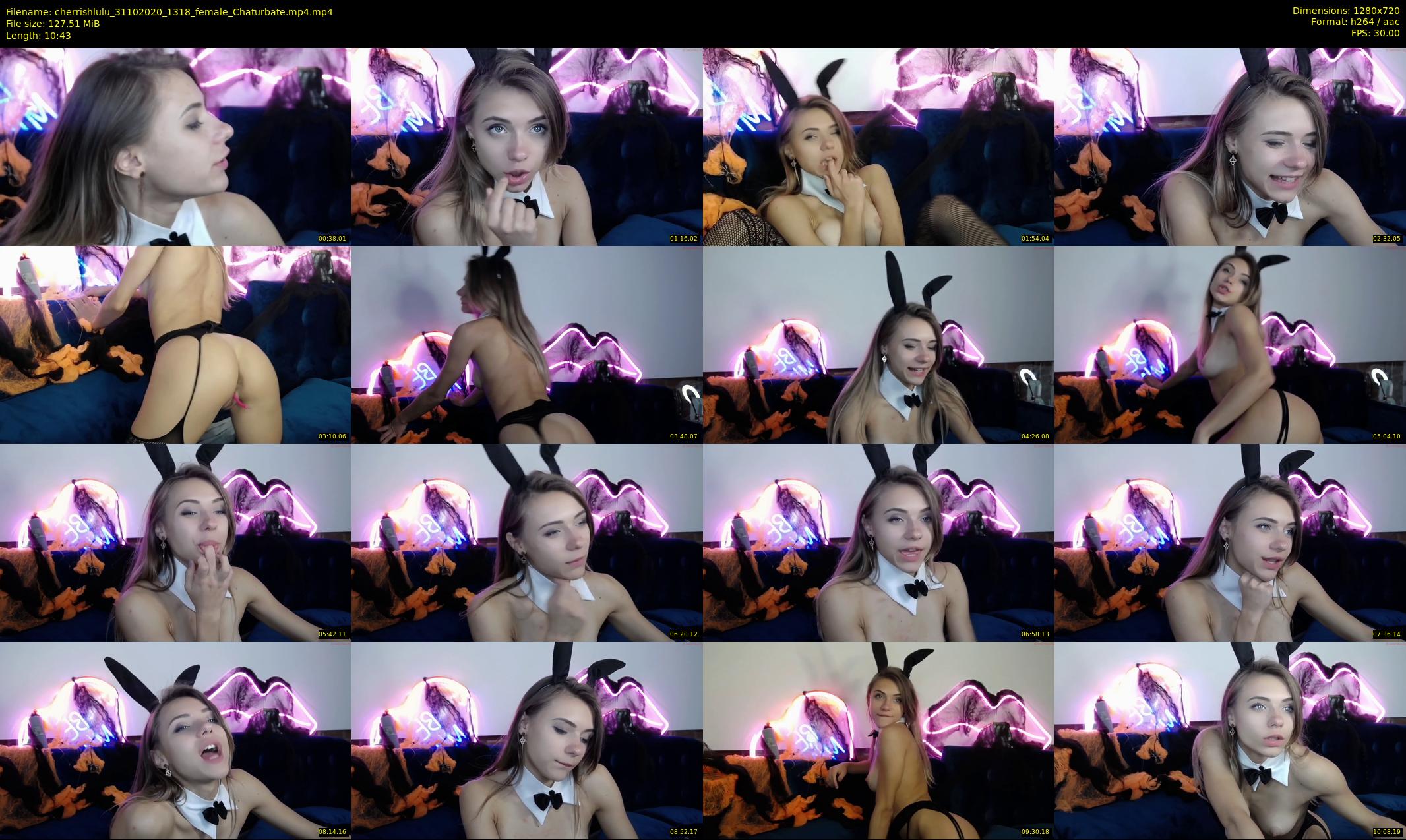 cherrishlulu — 11 minute Chaturbate female cam show recording, 720p, Oct 31, 2020