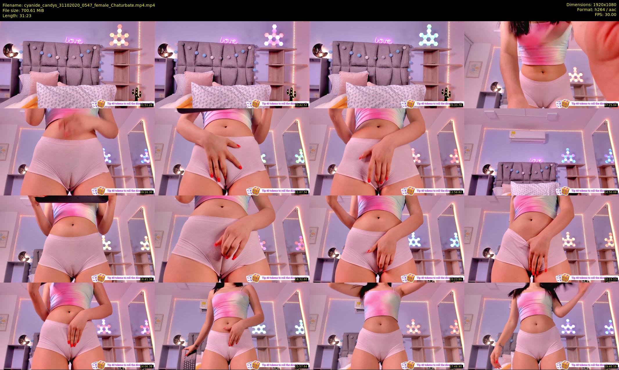 cyanide_candys — 32 minute Chaturbate female cam show recording, 1080p, Oct 31, 2020