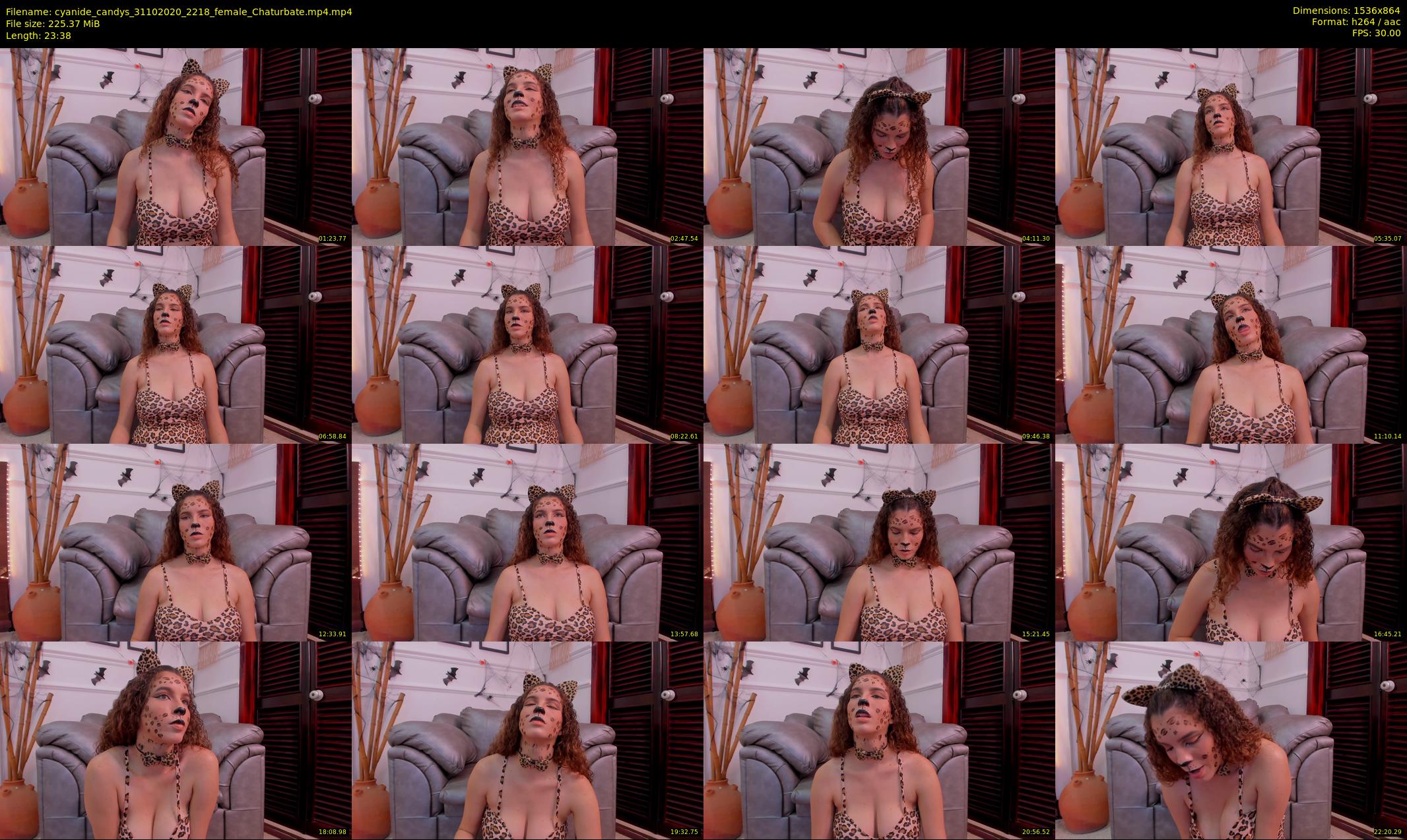 cyanide_candys — 24 minute Chaturbate female cam show recording, 720p, Oct 31, 2020