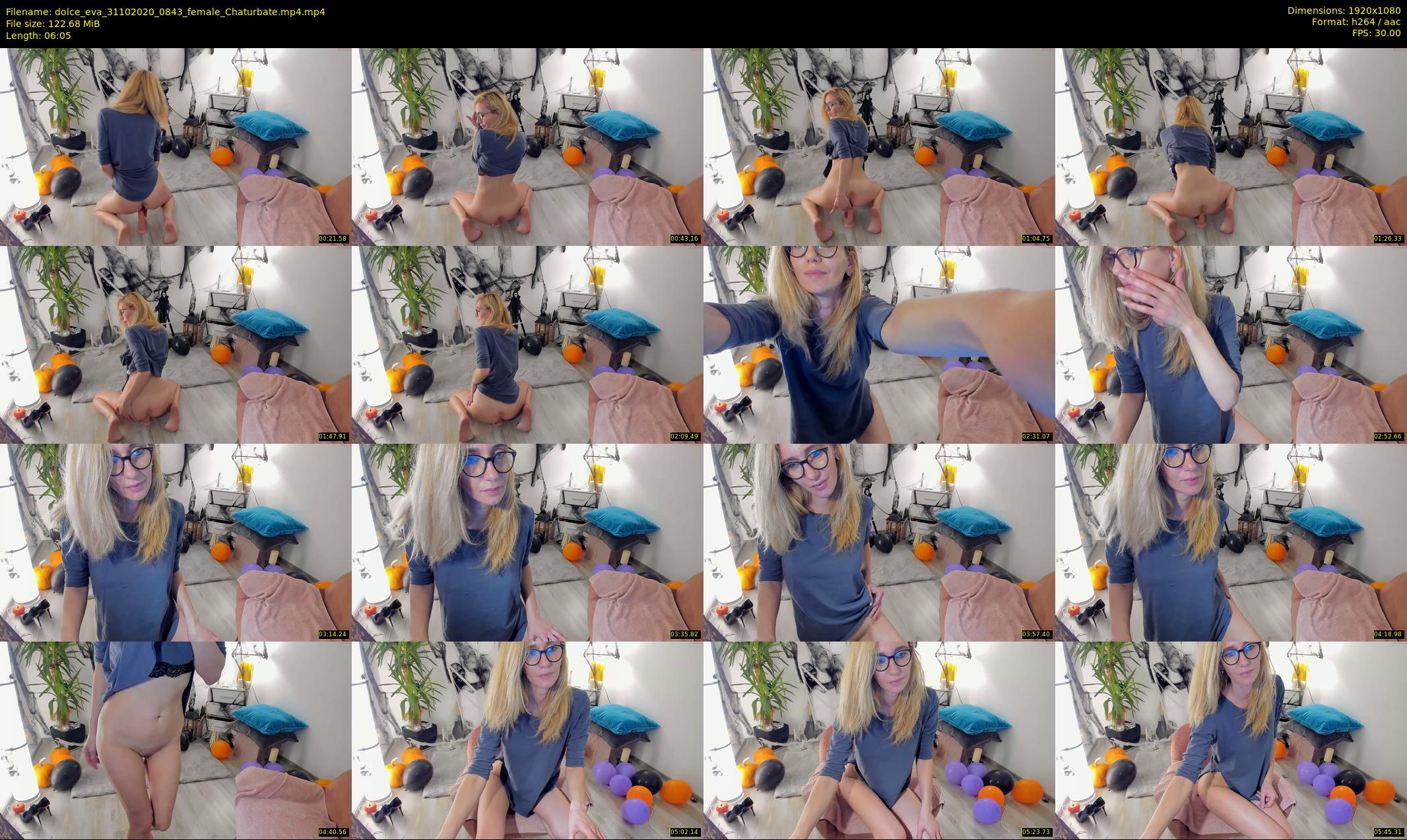 dolce_eva — 7 minute Chaturbate female cam show recording, 1080p, Oct 31, 2020