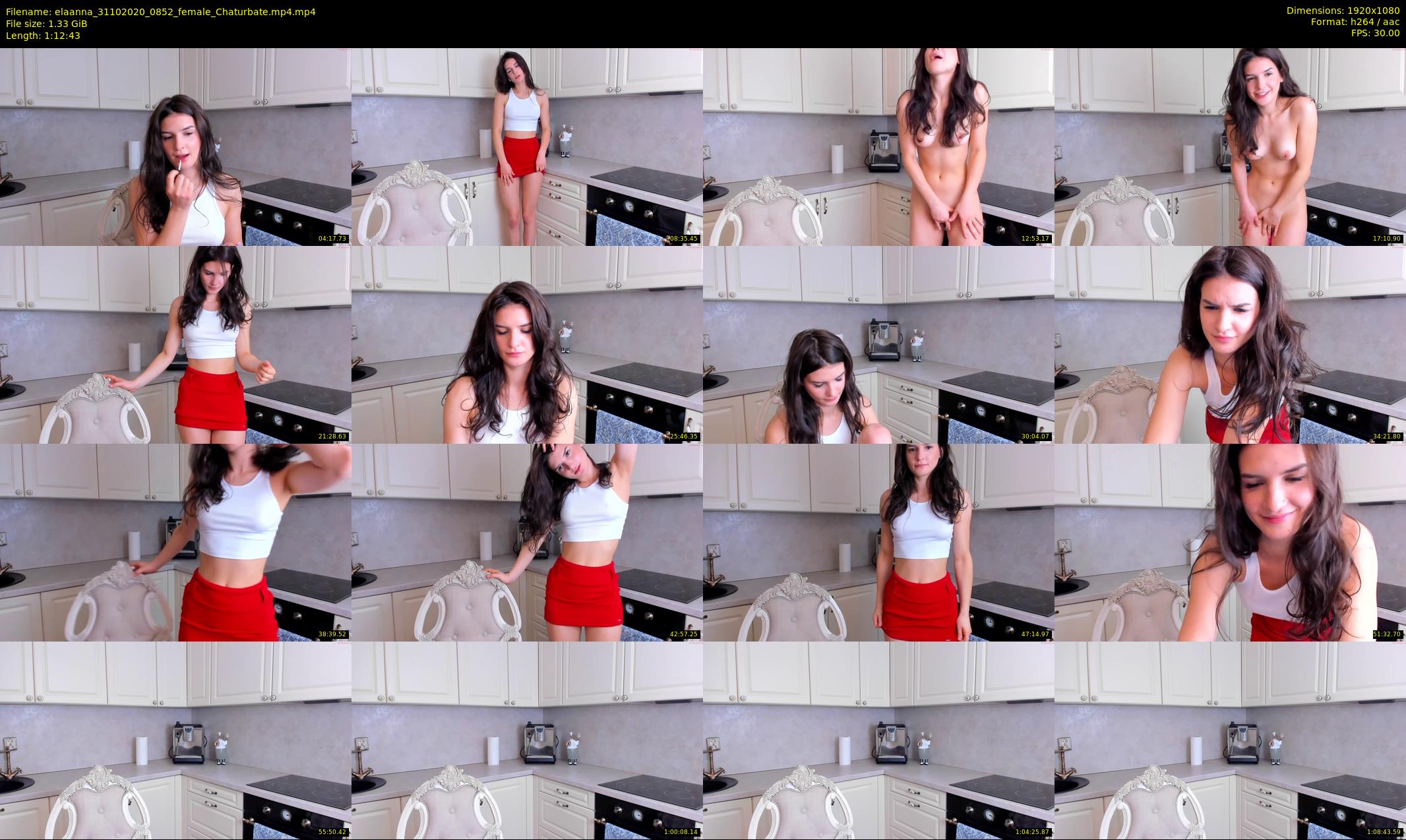 elaanna — 73 minute Chaturbate female cam show recording, 1080p, Oct 31, 2020