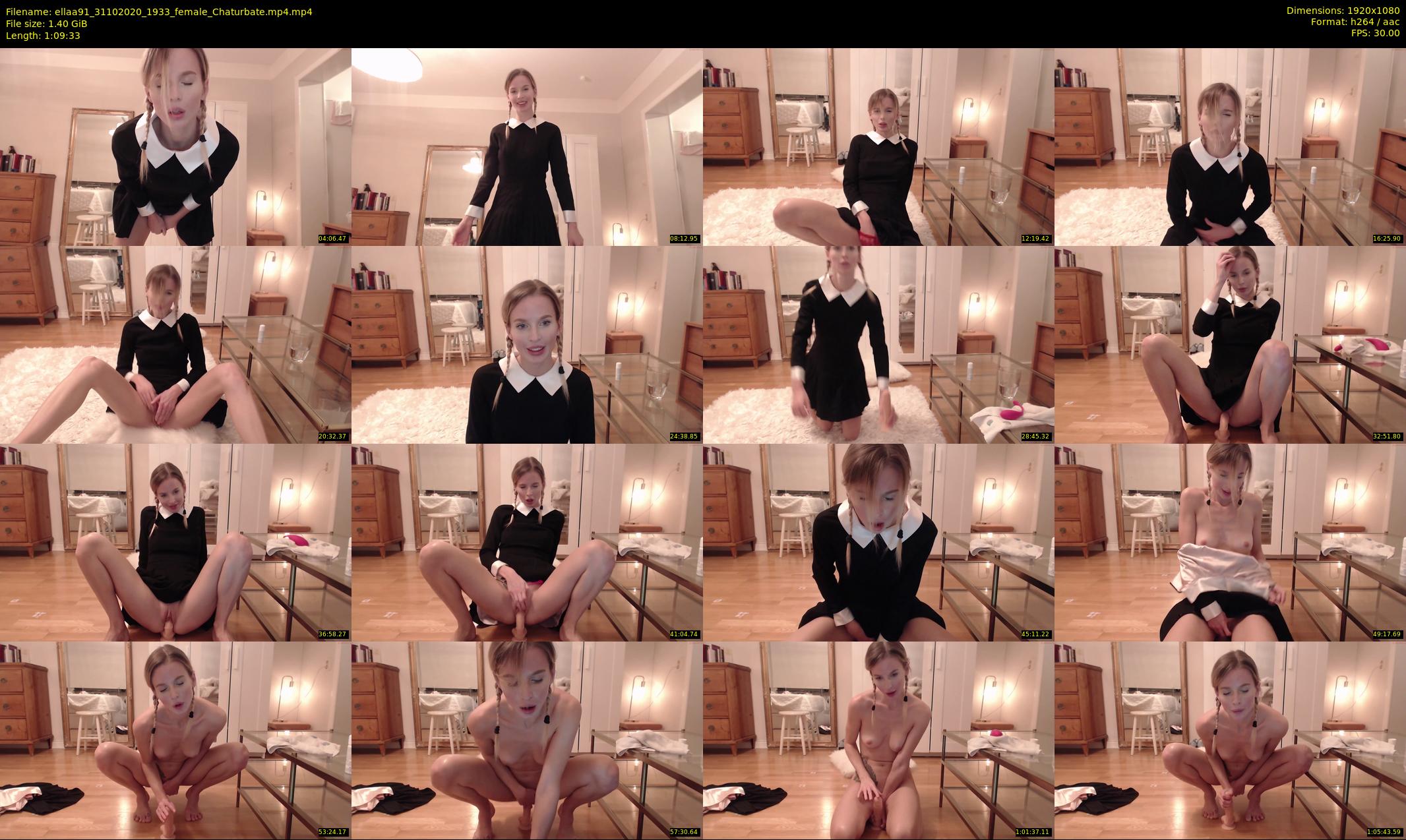 ellaa91 — 70 minute Chaturbate female cam show recording, 1080p, Oct 31, 2020