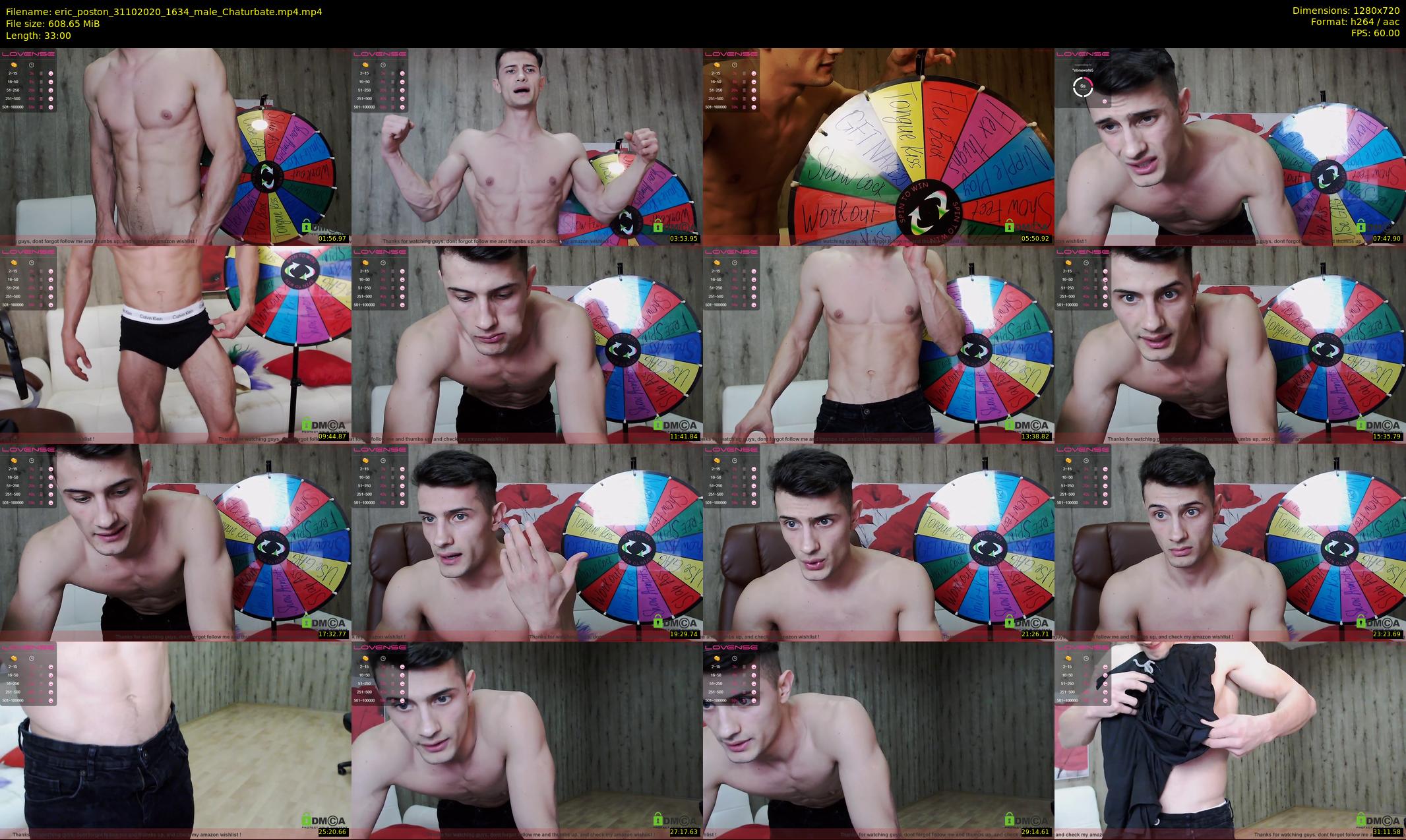 eric_poston — 33 minute Chaturbate male cam show recording, 720p, Oct 31, 2020