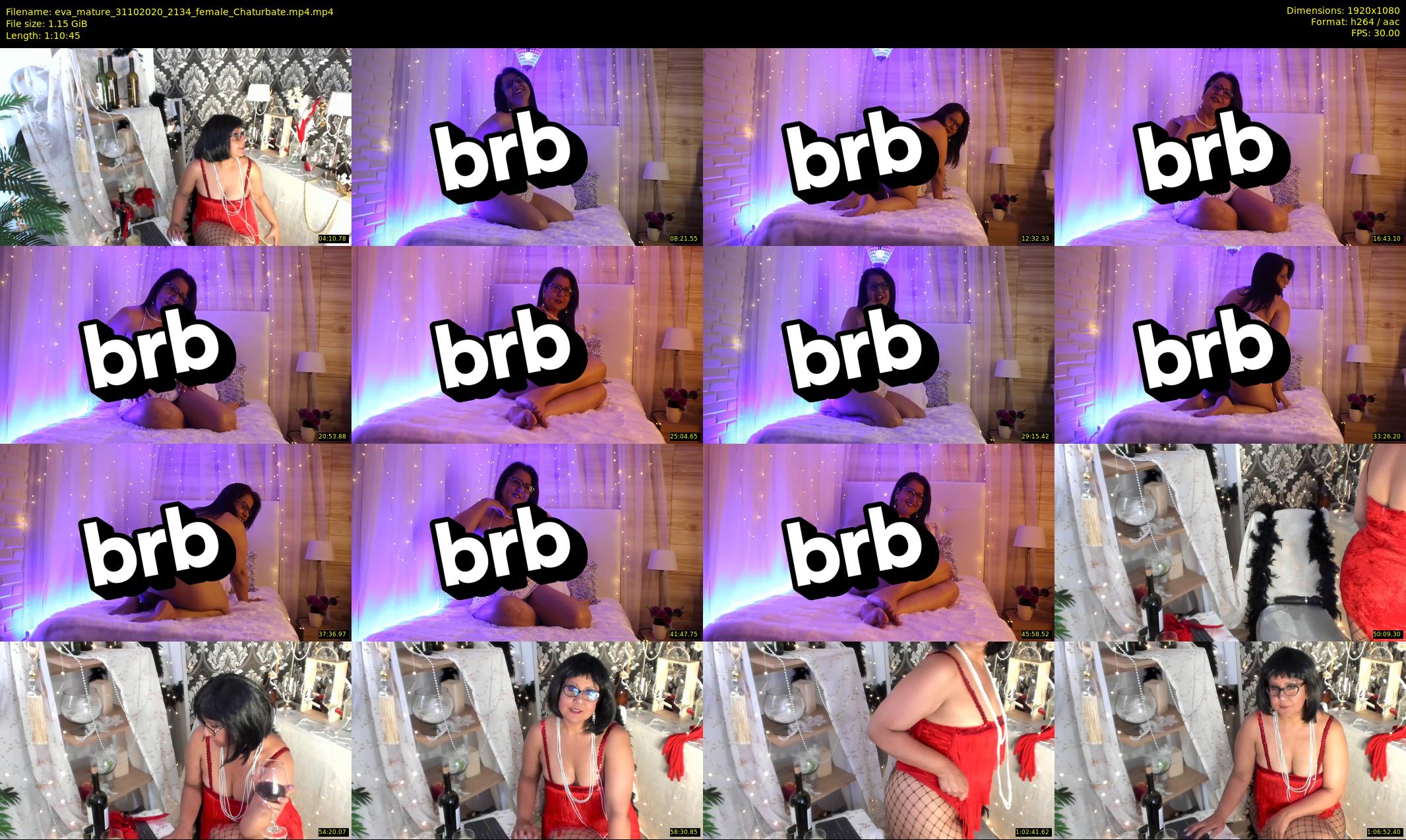 eva_mature — 71 minute Chaturbate female cam show recording, 1080p, Oct 31, 2020