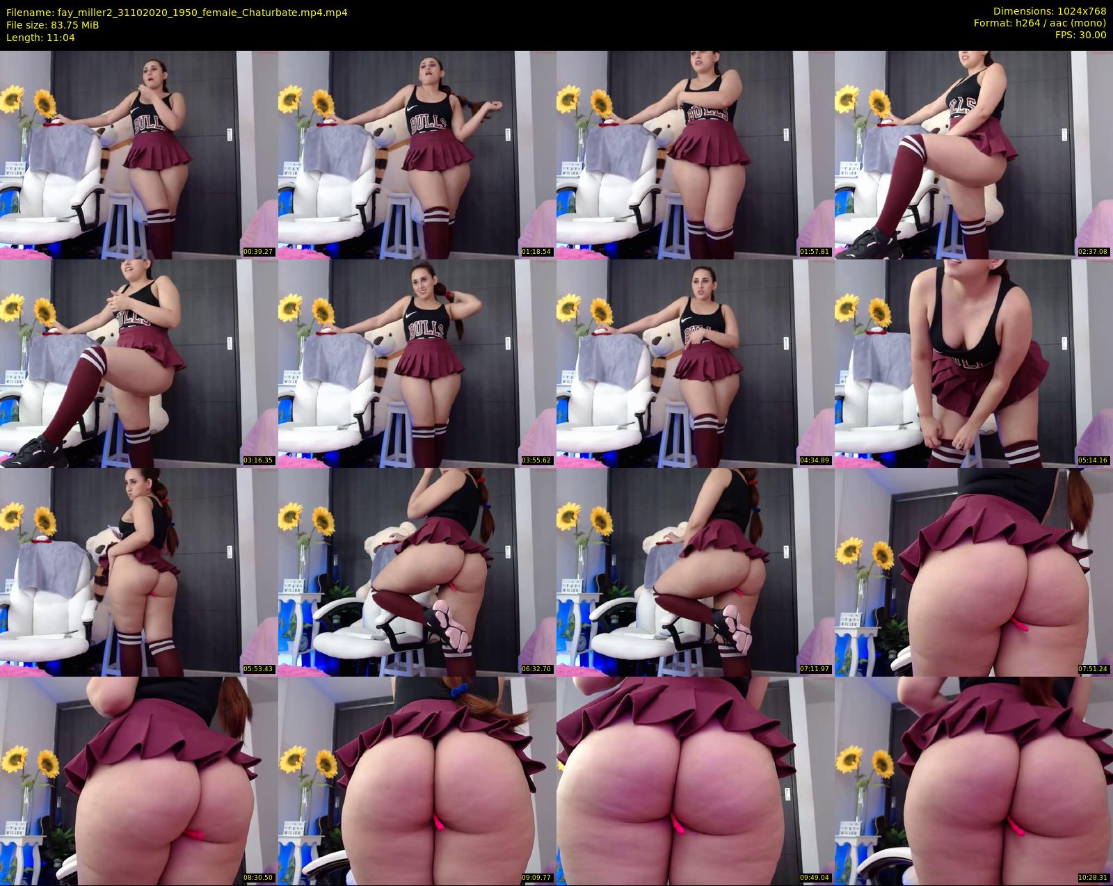 fay_miller2 — 12 minute Chaturbate female cam show recording, 720p, Oct 31, 2020