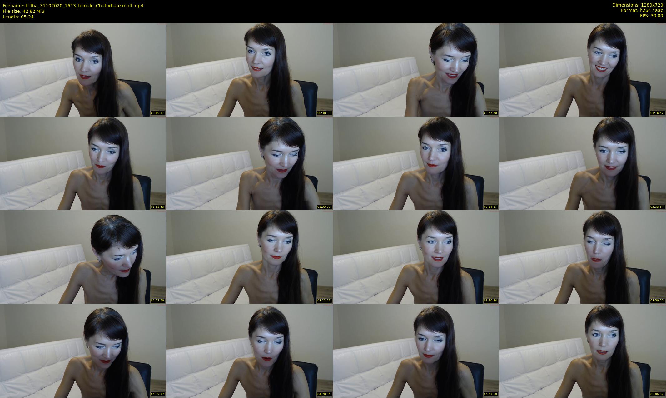 fritha — 6 minute Chaturbate female cam show recording, 720p, Oct 31, 2020