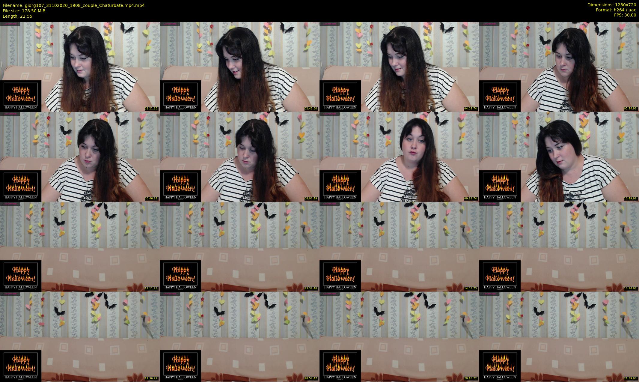 giorg107 — 23 minute Chaturbate couple cam show recording, 720p, Oct 31, 2020