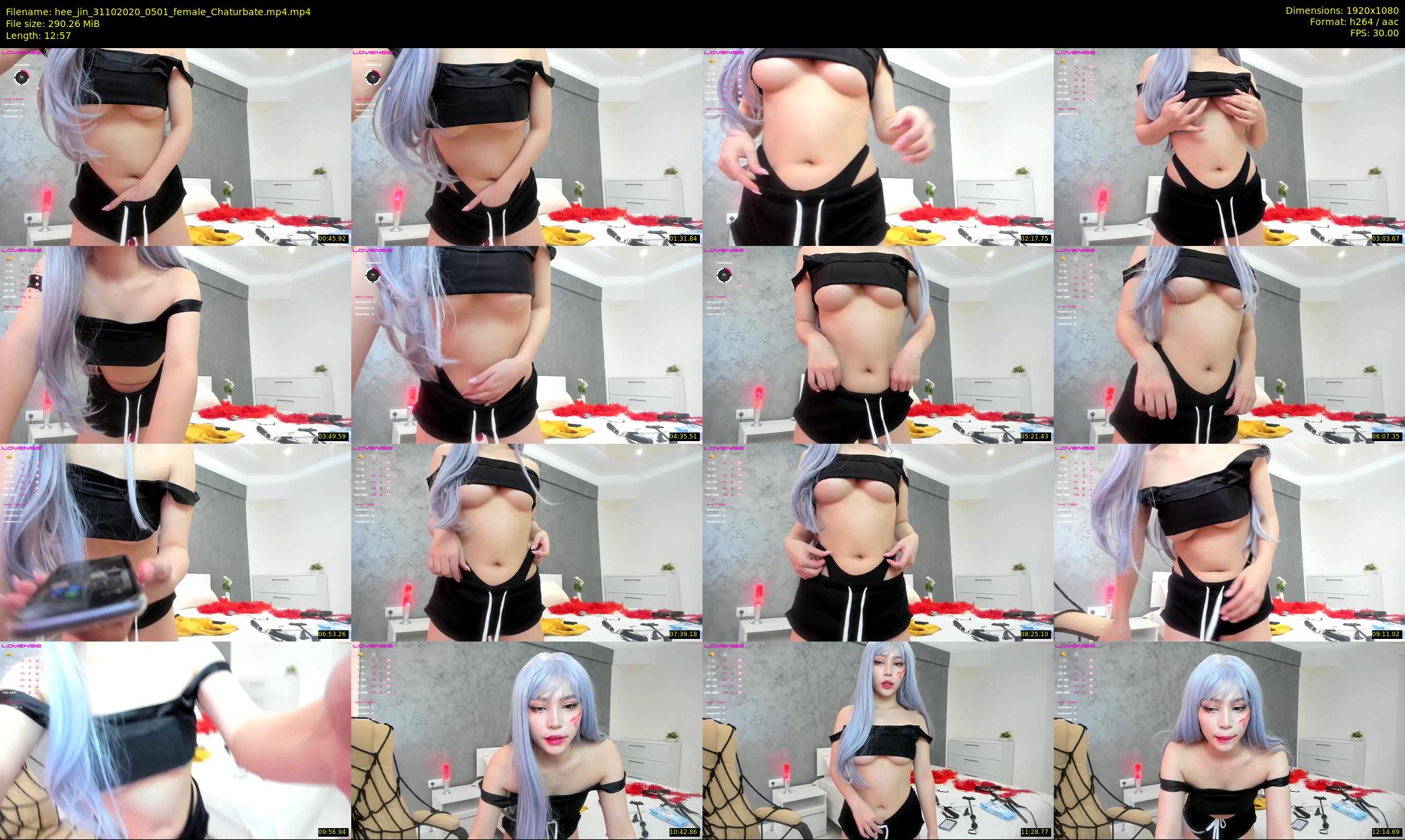 hee_jin — 13 minute Chaturbate female cam show recording, 1080p, Oct 31, 2020