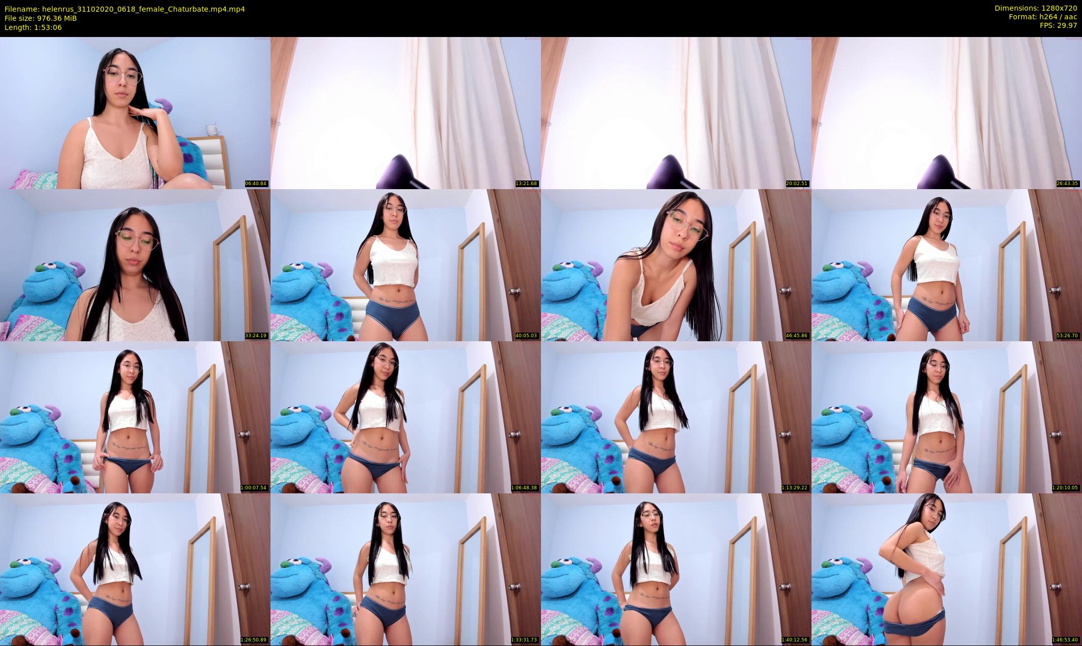 helenrus — 114 minute Chaturbate female cam show recording, 720p, Oct 31, 2020