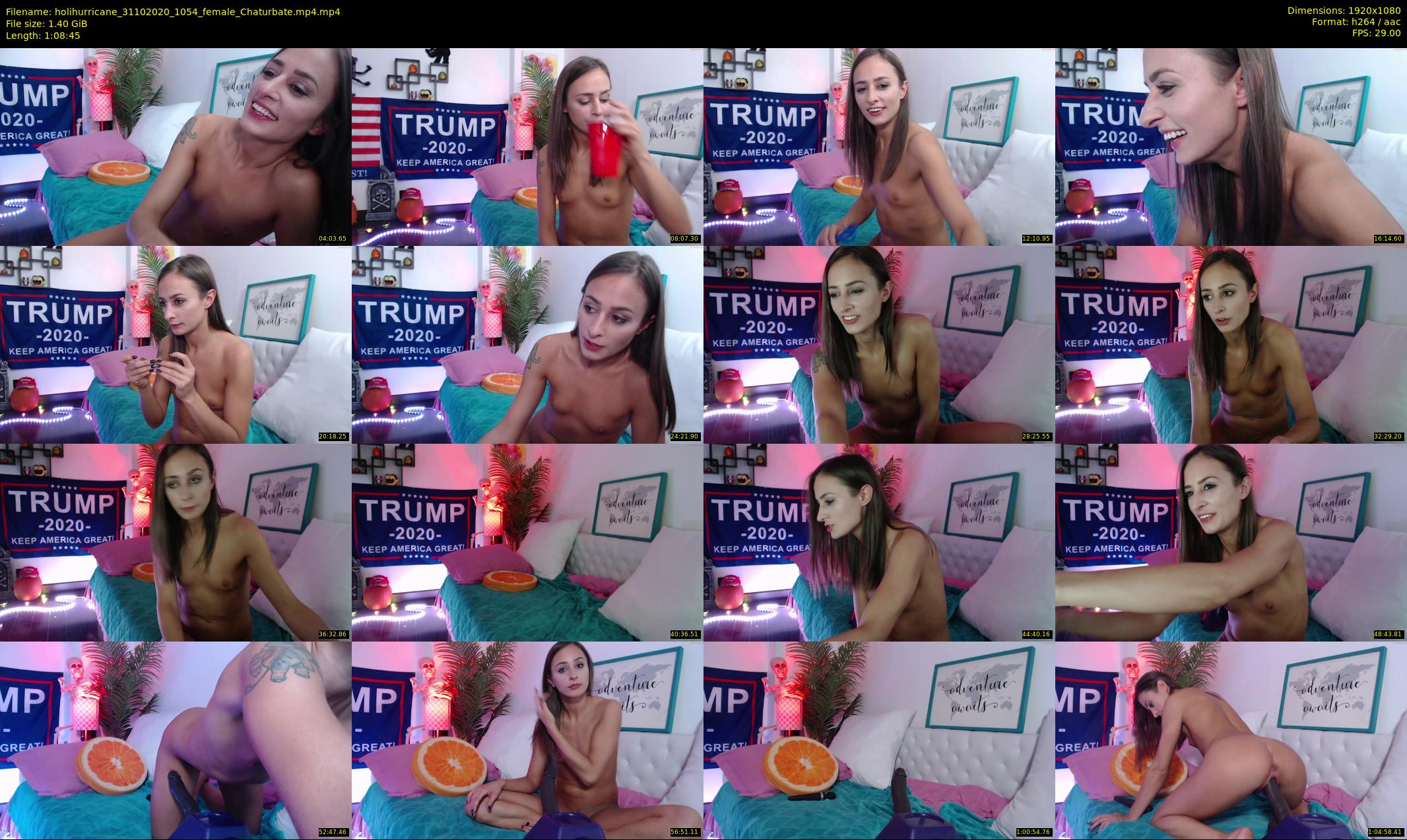 holihurricane — 69 minute Chaturbate female cam show recording, 1080p, Oct 31, 2020