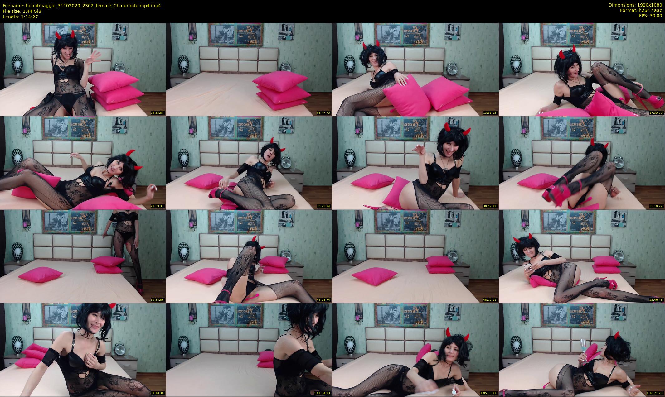 hoootmaggie — 75 minute Chaturbate couple cam show recording, 1080p, Oct 31, 2020