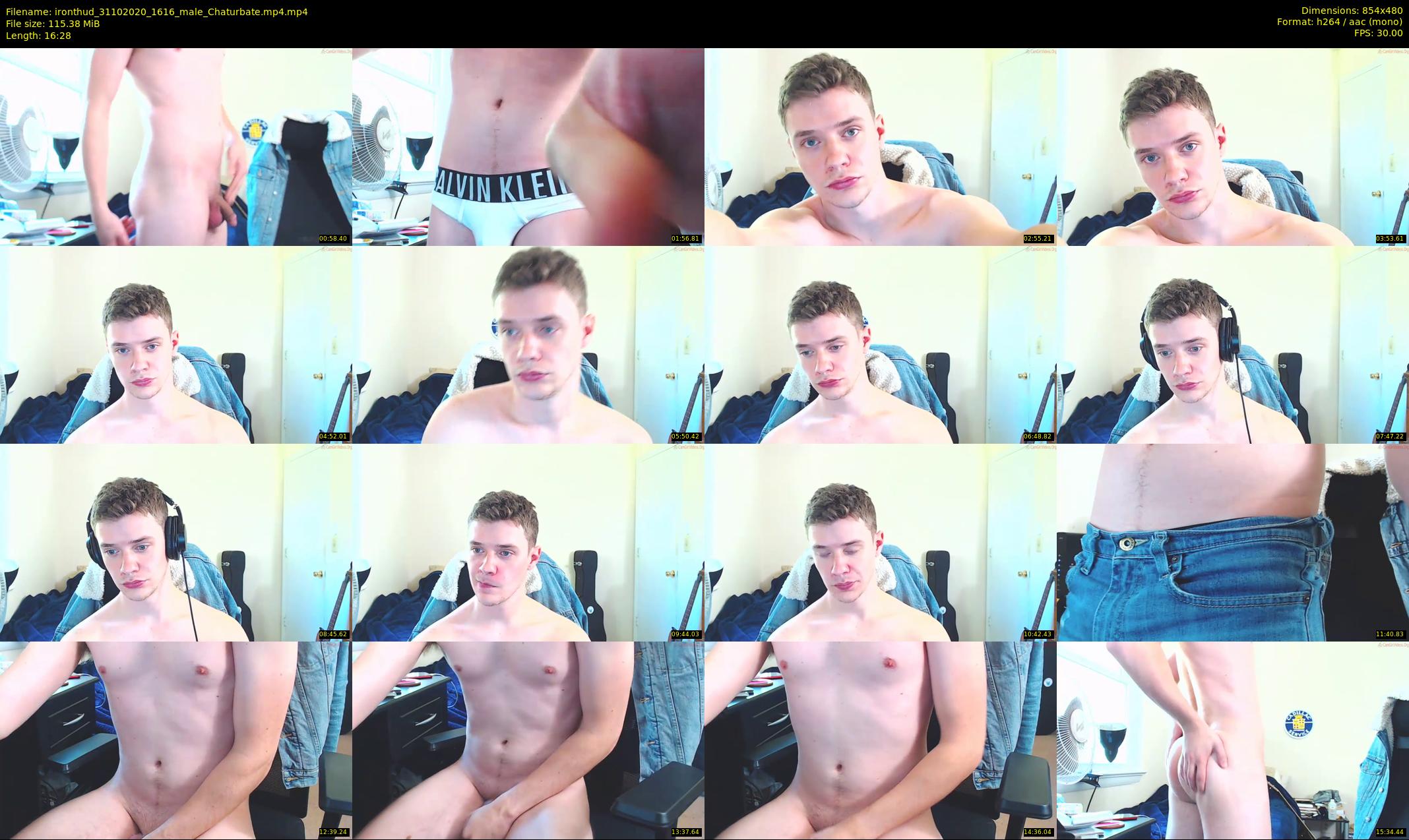 ironthud — 17 minute Chaturbate male cam show recording, 480p, Oct 31, 2020