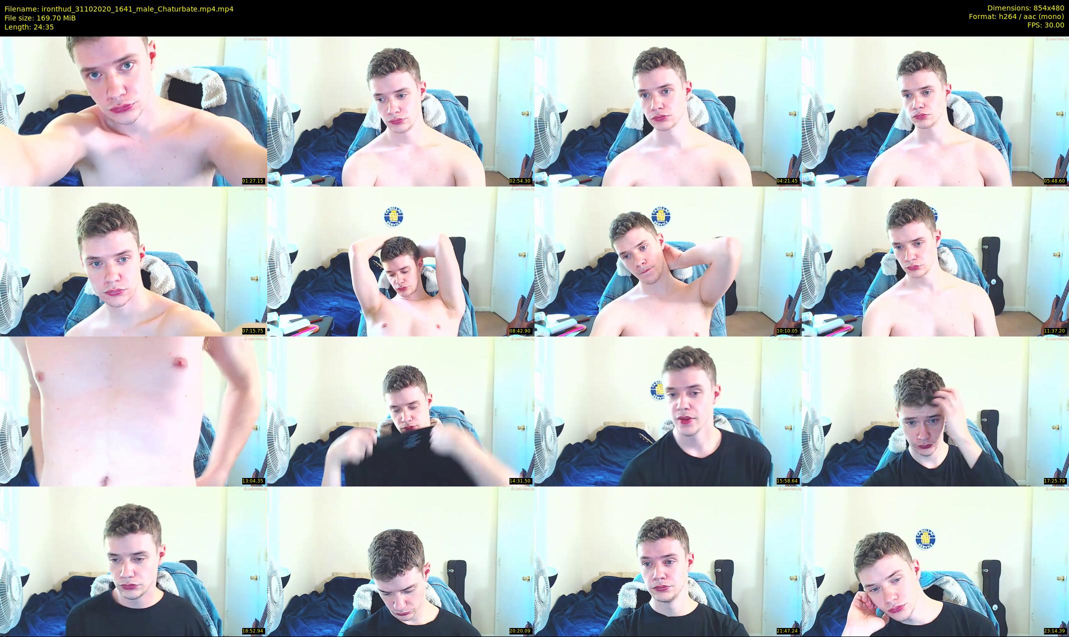 ironthud — 25 minute Chaturbate male cam show recording, 480p, Oct 31, 2020