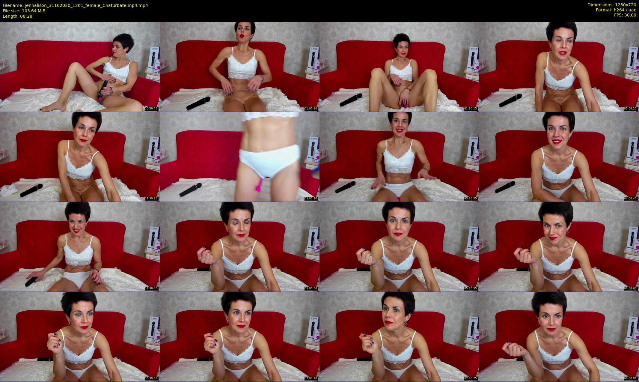 jennalison — 9 minute Chaturbate female cam show recording, 720p, Oct 31, 2020