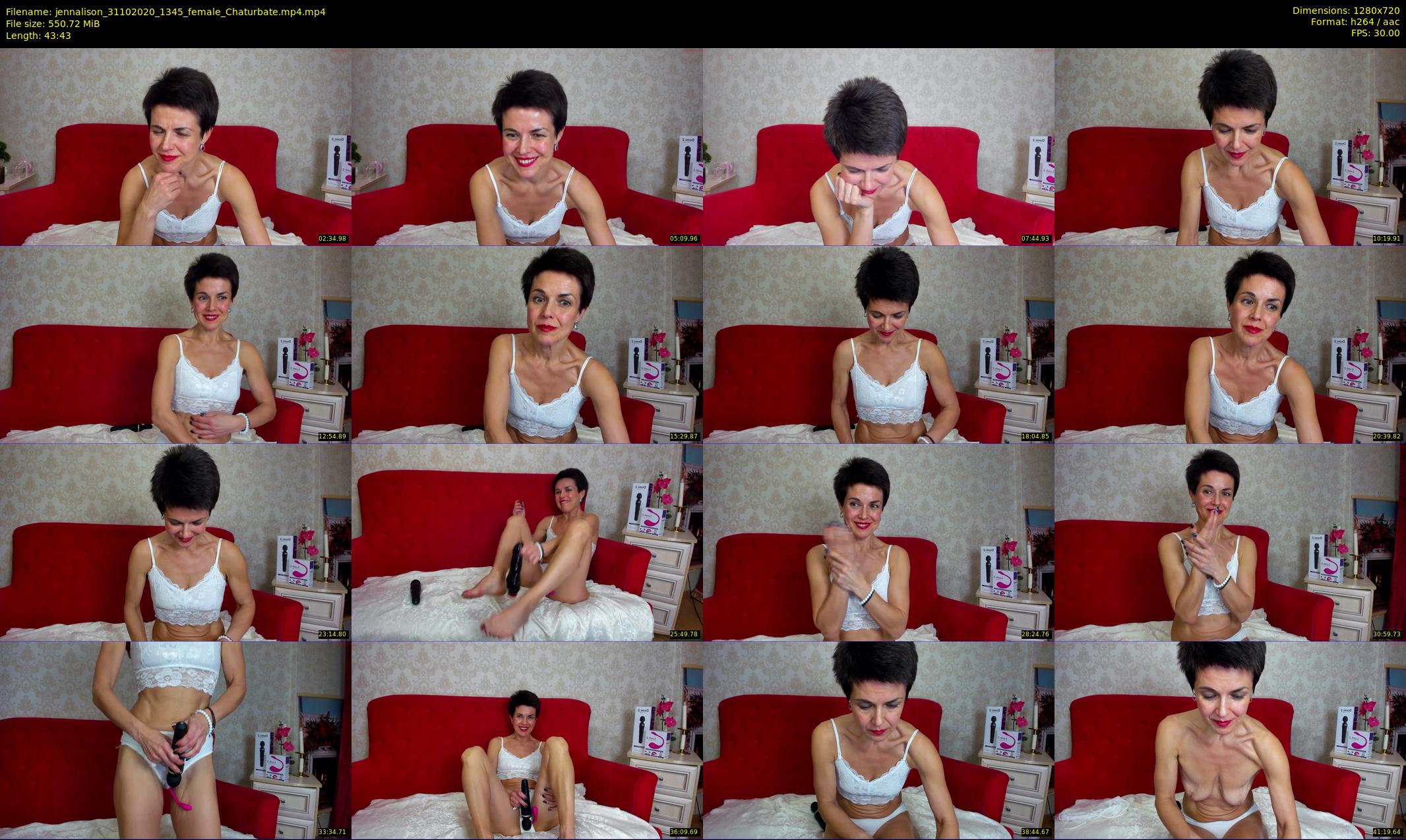 jennalison — 44 minute Chaturbate female cam show recording, 720p, Oct 31, 2020