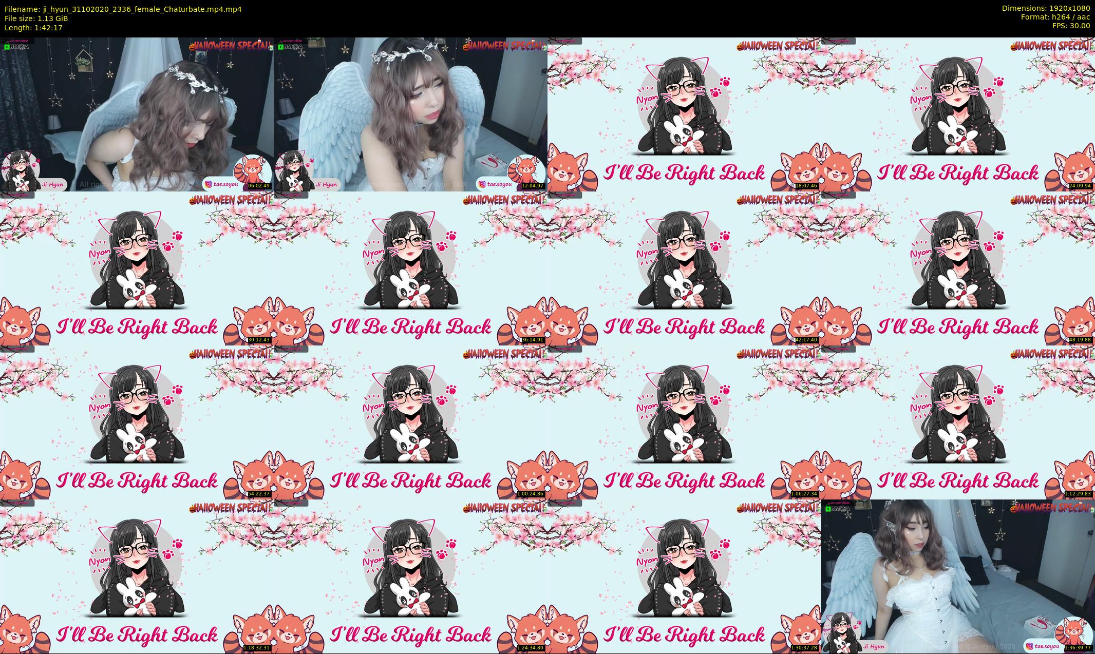 ji_hyun — 103 minute Chaturbate female cam show recording, 1080p, Oct 31, 2020
