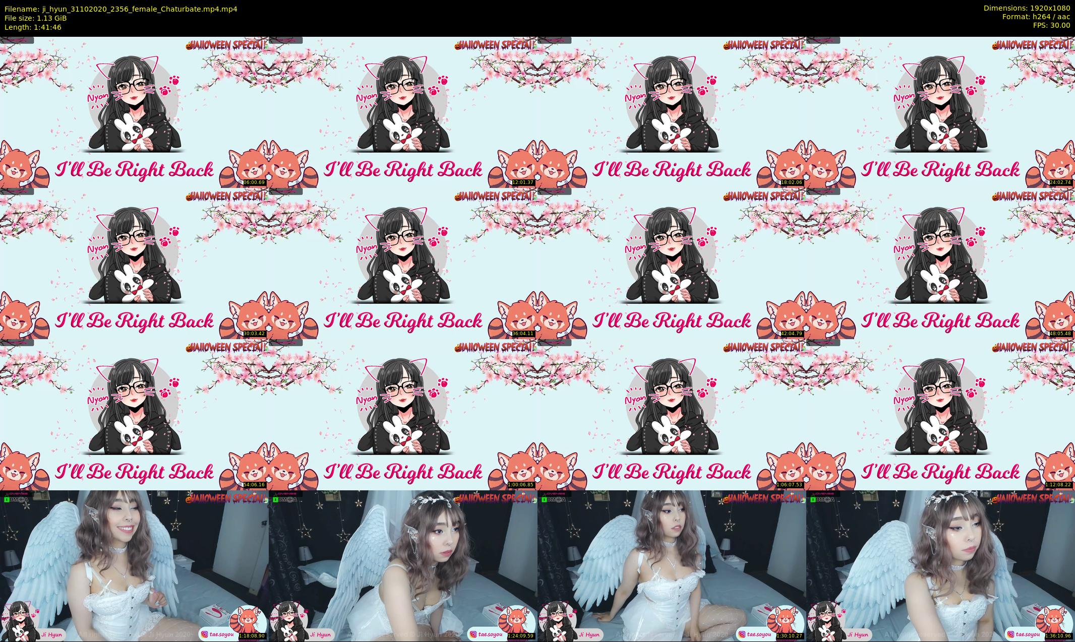 ji_hyun — 102 minute Chaturbate female cam show recording, 1080p, Oct 31, 2020