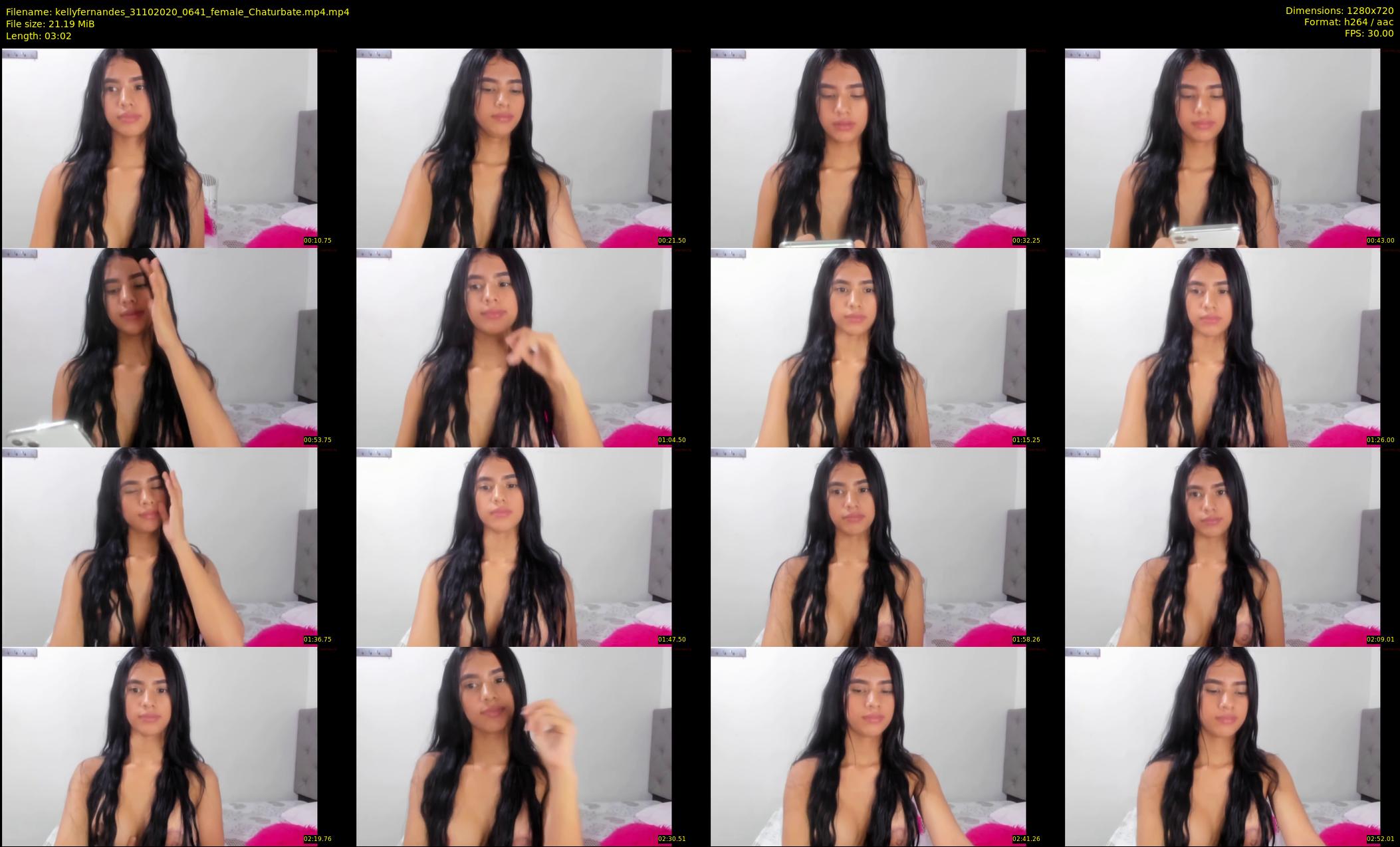 kellyfernandes — 4 minute Chaturbate female cam show recording, 720p, Oct 31, 2020