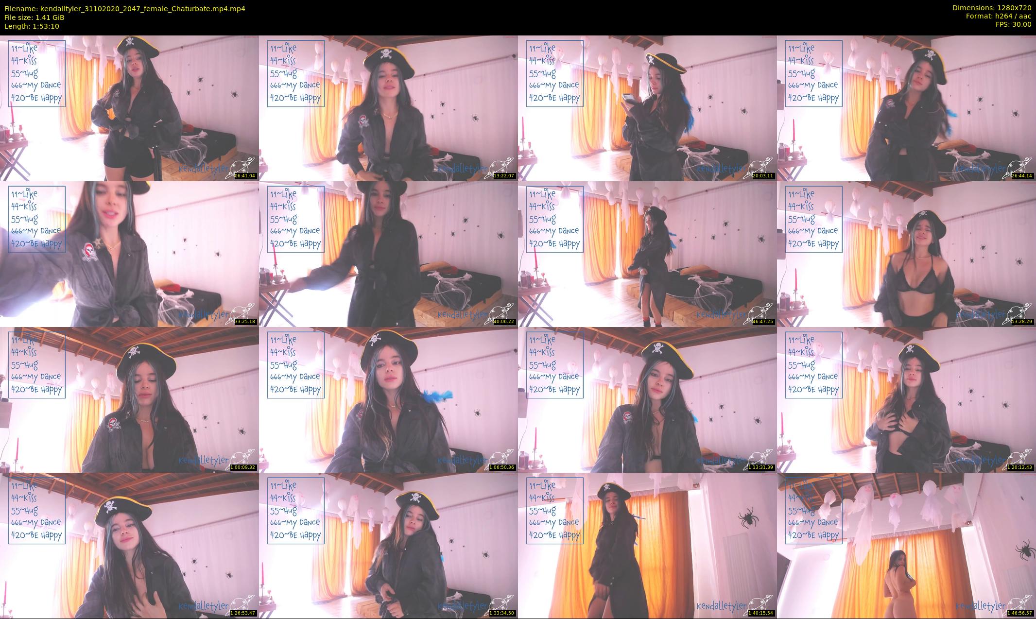 kendalltyler — 114 minute Chaturbate female cam show recording, 720p, Oct 31, 2020
