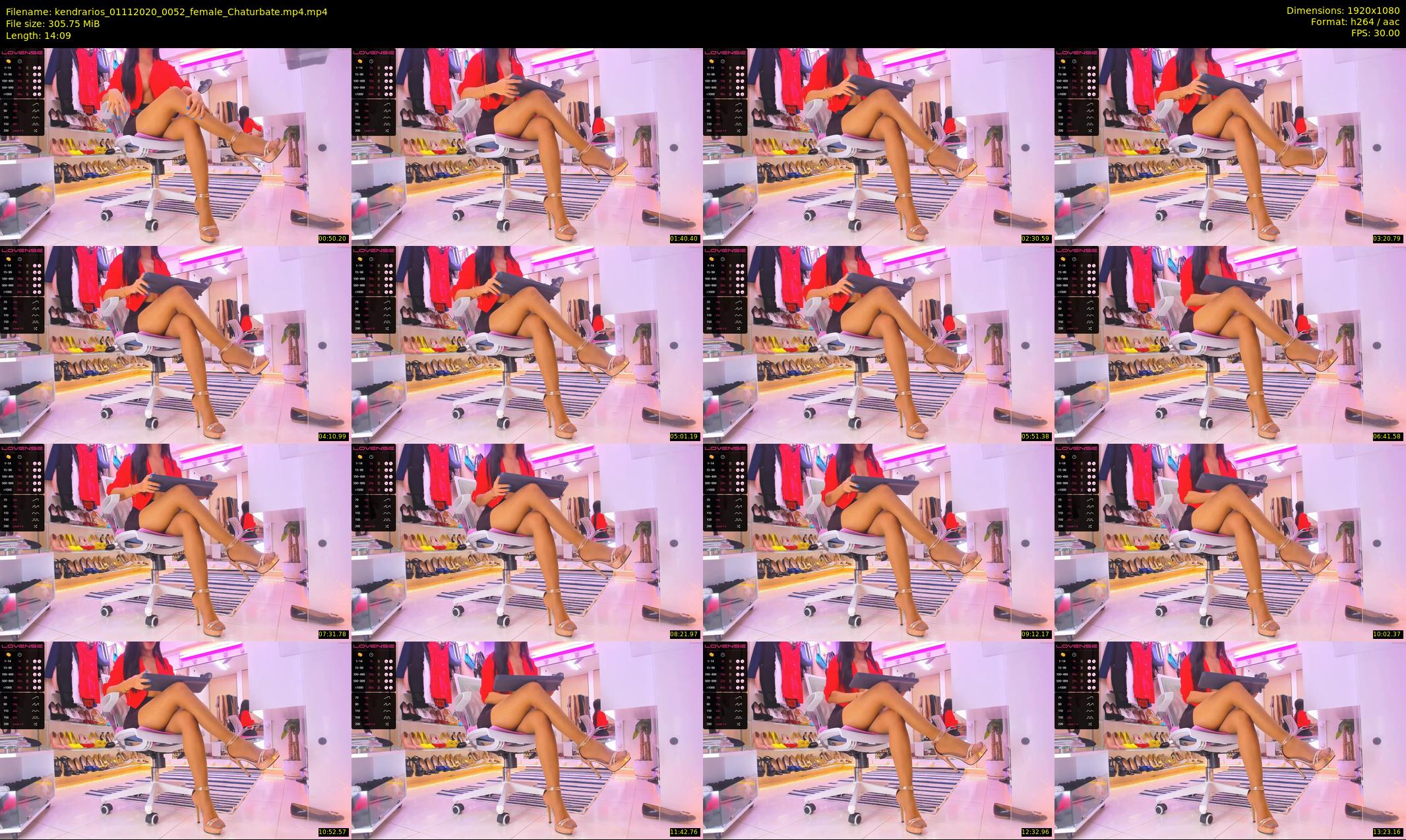 kendrarios — 15 minute Chaturbate female cam show recording, 1080p, Nov 1, 2020