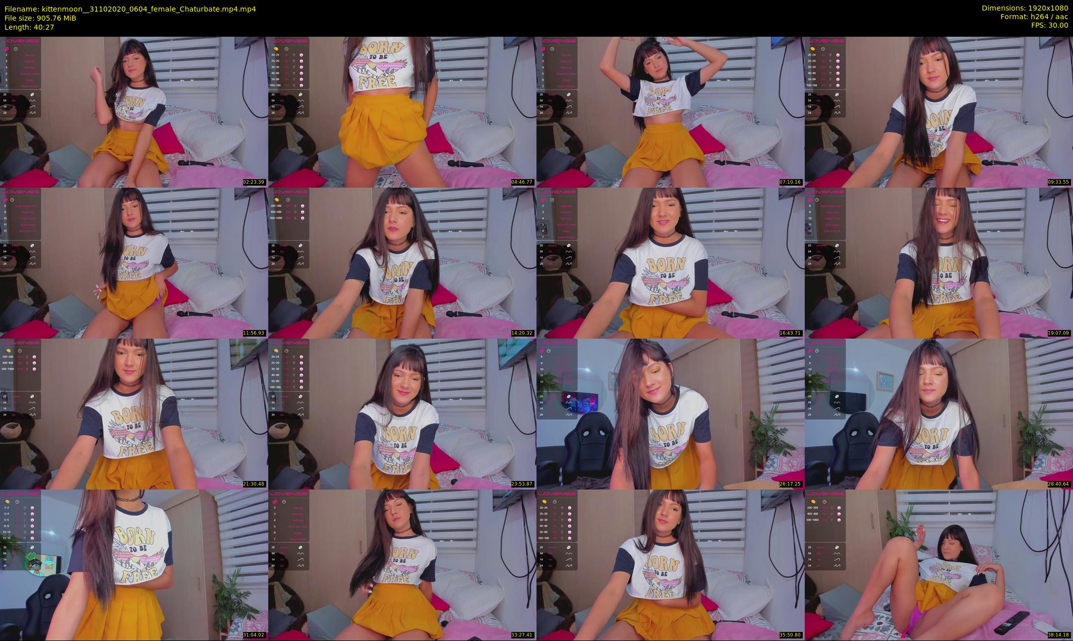 kittenmoon_ — 41 minute Chaturbate female cam show recording, 1080p, Oct 31, 2020