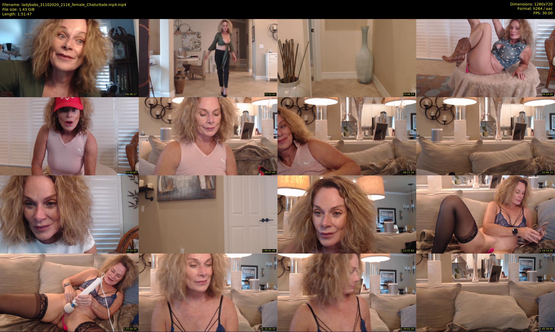 ladybabs — 112 minute Chaturbate female cam show recording, 720p, Oct 31, 2020