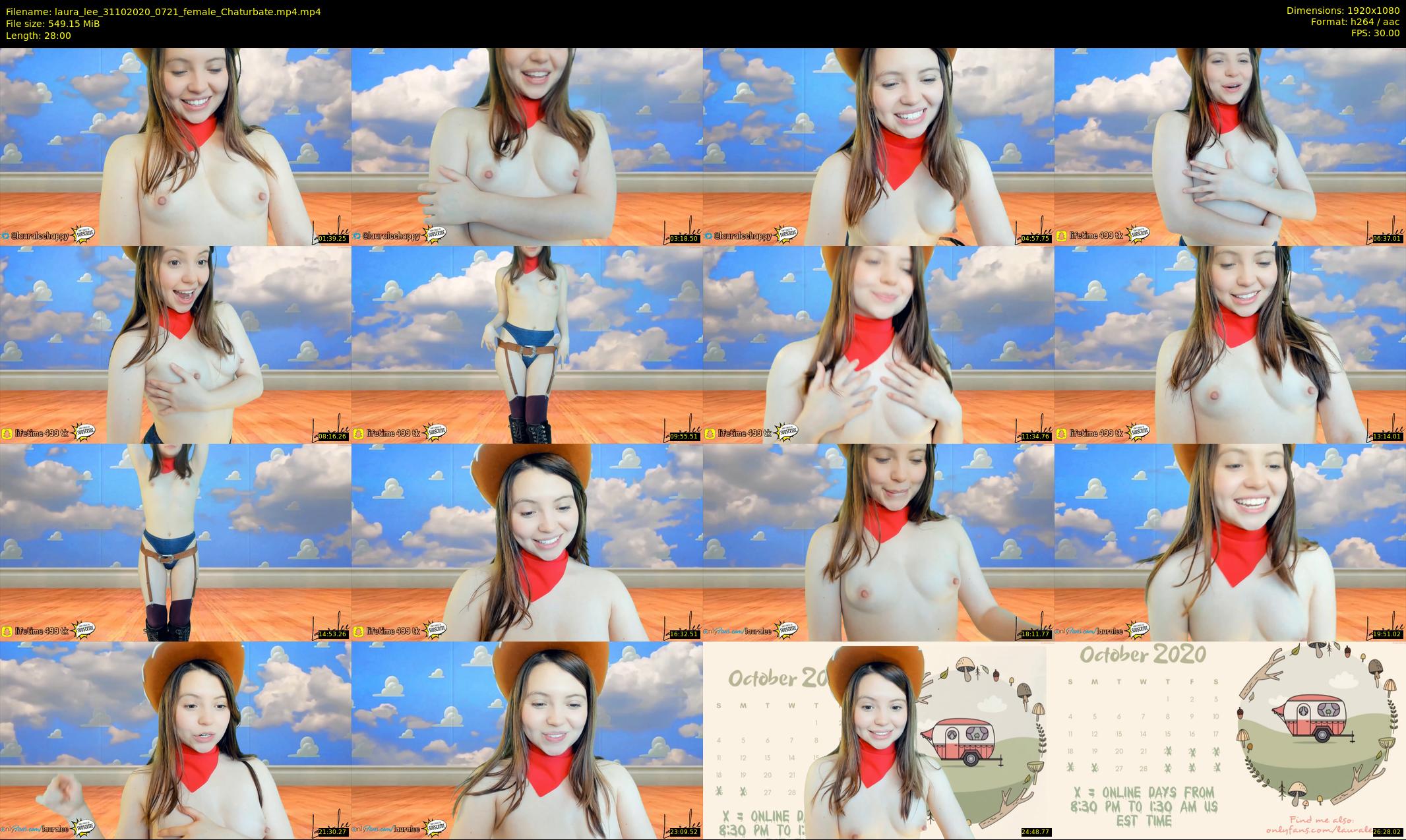 laura_lee — 28 minute Chaturbate female cam show recording, 1080p, Oct 31, 2020