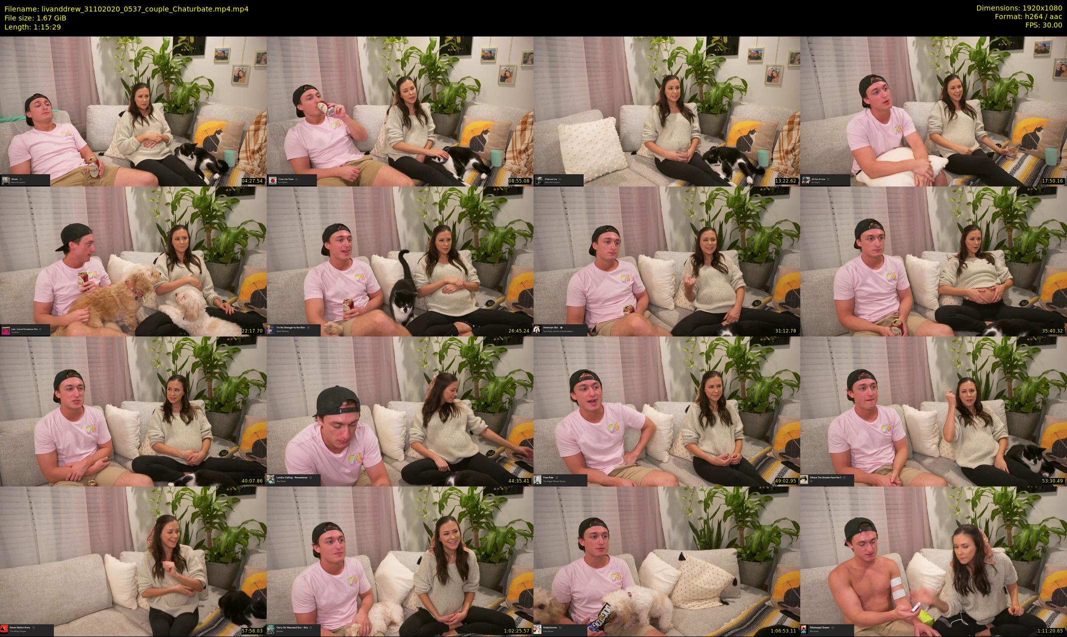 livanddrew — 76 minute Chaturbate couple cam show recording, 1080p, Oct 31, 2020
