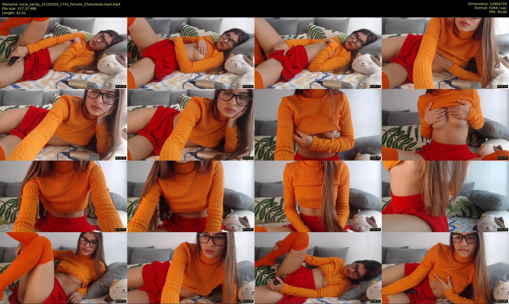 lucia_sandy — 33 minute Chaturbate female cam show recording, 720p, Oct 31, 2020