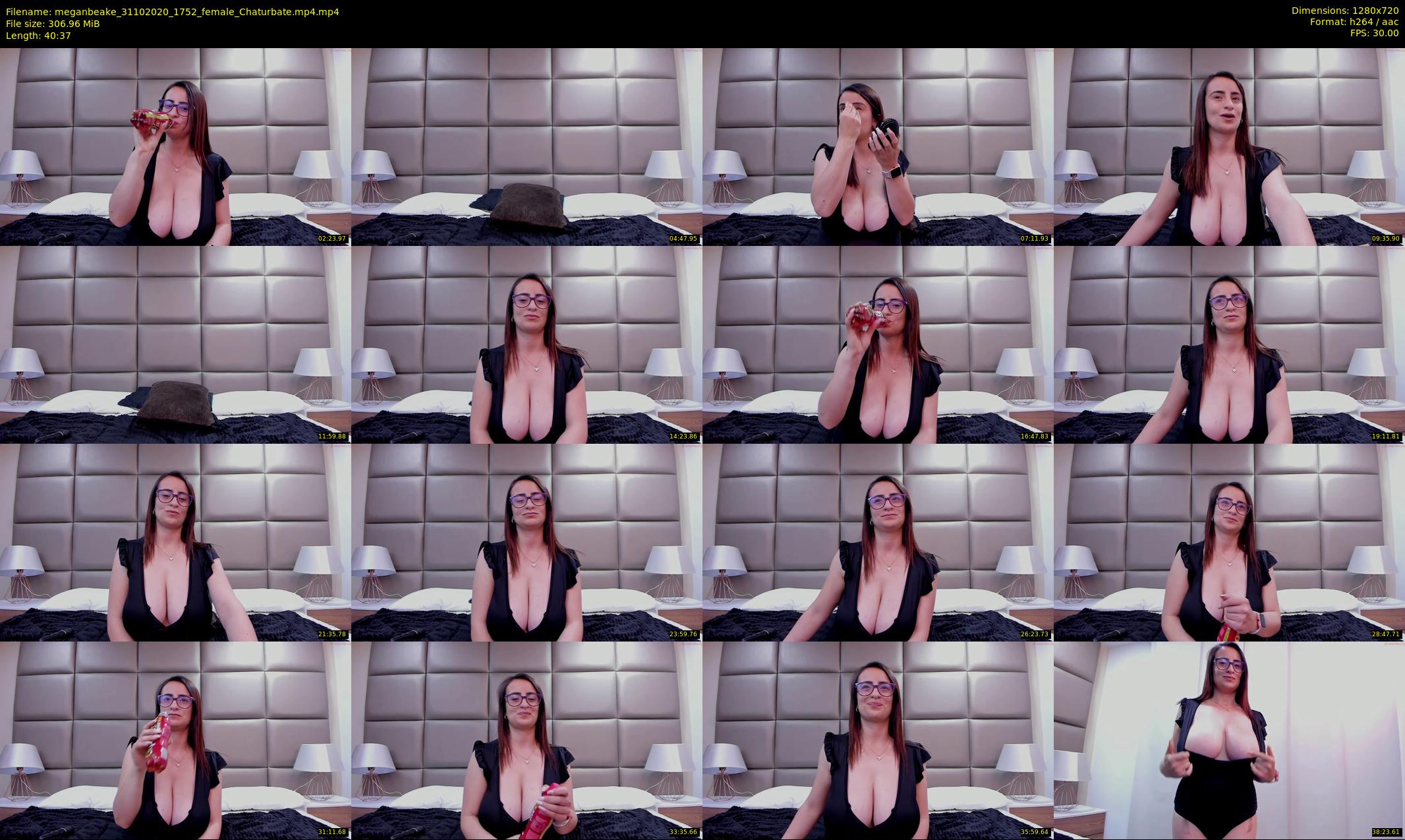 meganbeake — 41 minute Chaturbate female cam show recording, 720p, Oct 31, 2020