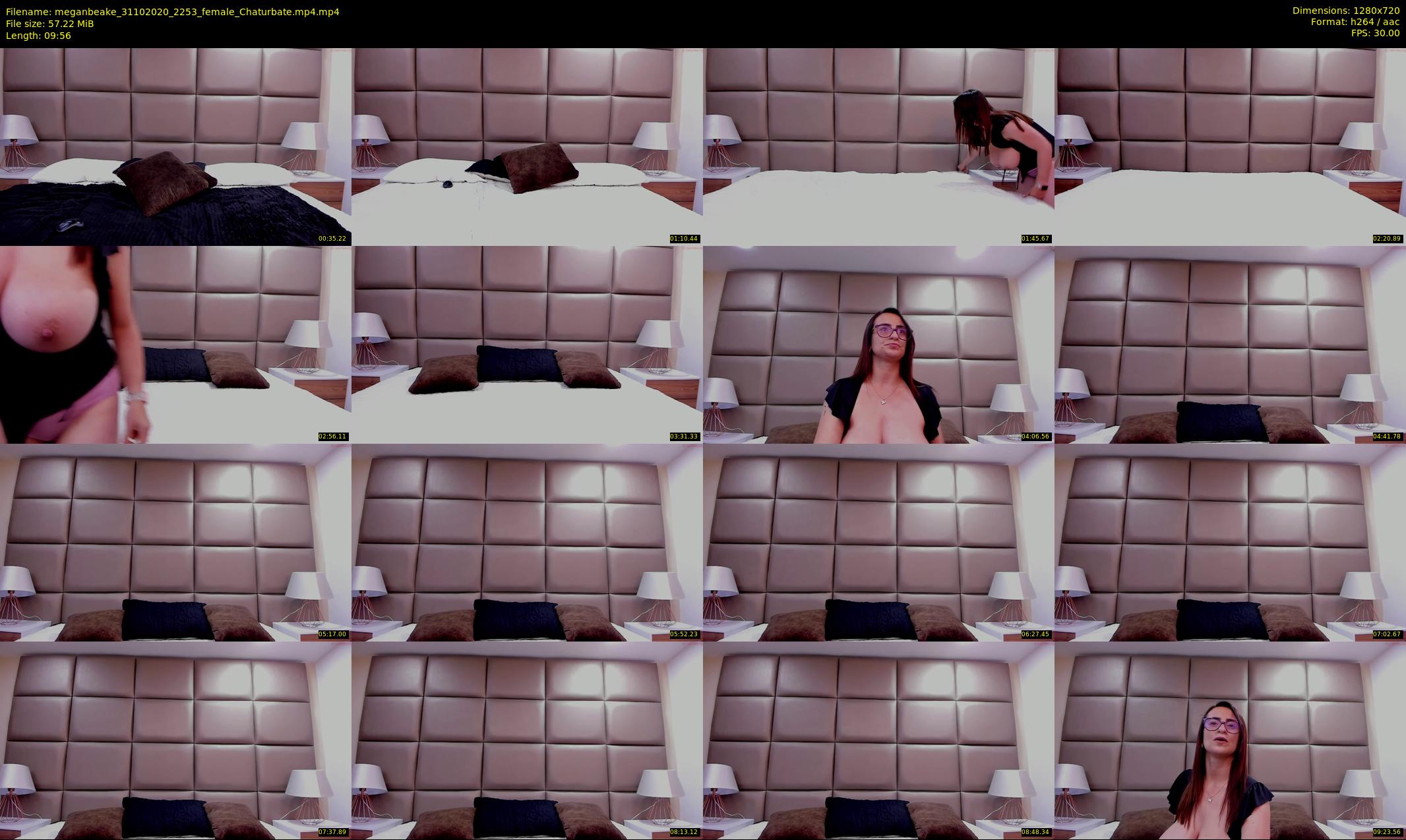 meganbeake — 10 minute Chaturbate female cam show recording, 720p, Oct 31, 2020