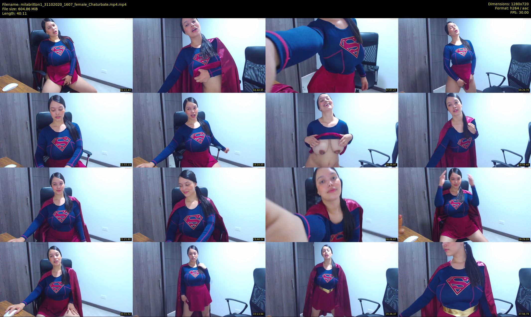 milabritton1 — 41 minute Chaturbate female cam show recording, 720p, Oct 31, 2020