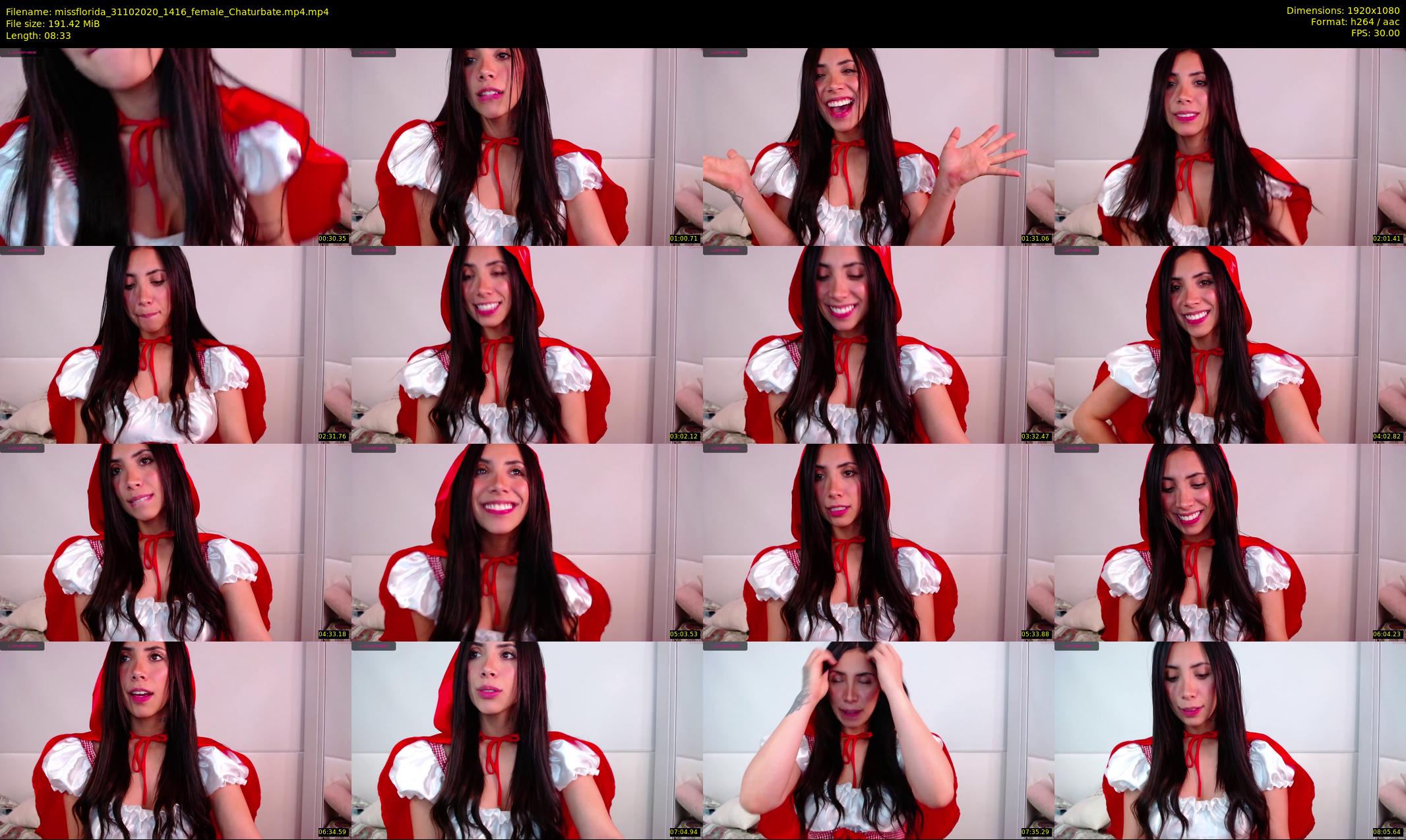 missflorida — 9 minute Chaturbate female cam show recording, 1080p, Oct 31, 2020