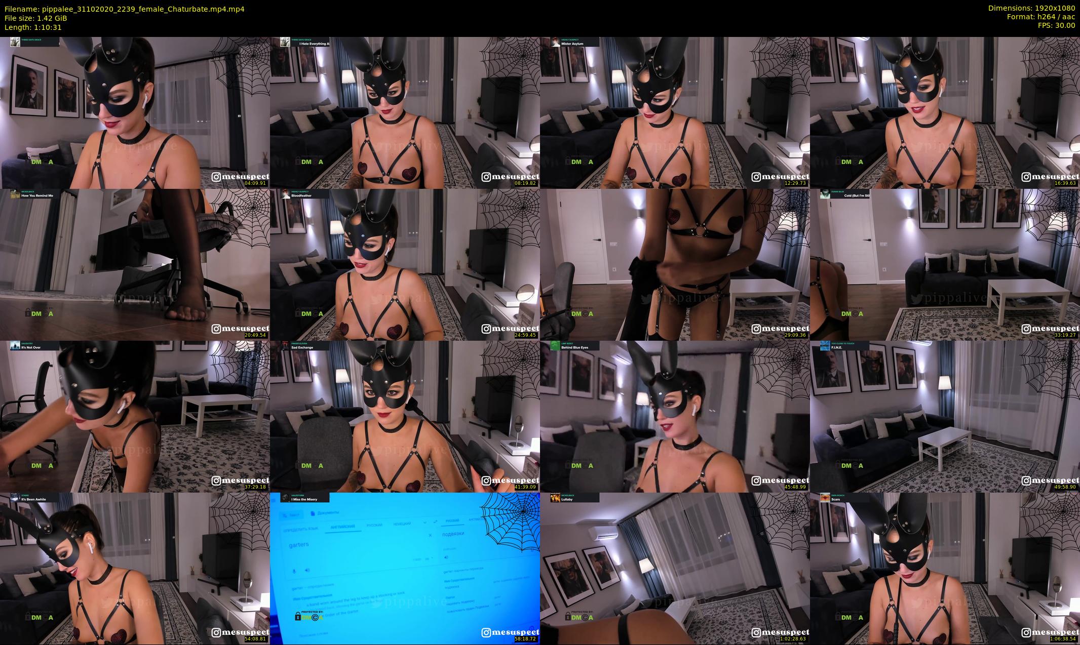 pippalee — 71 minute Chaturbate female cam show recording, 1080p, Oct 31, 2020