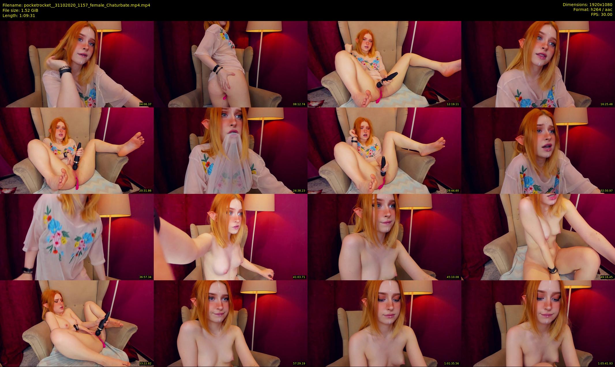 pocketrocket_ — 70 minute Chaturbate female cam show recording, 1080p, Oct 31, 2020