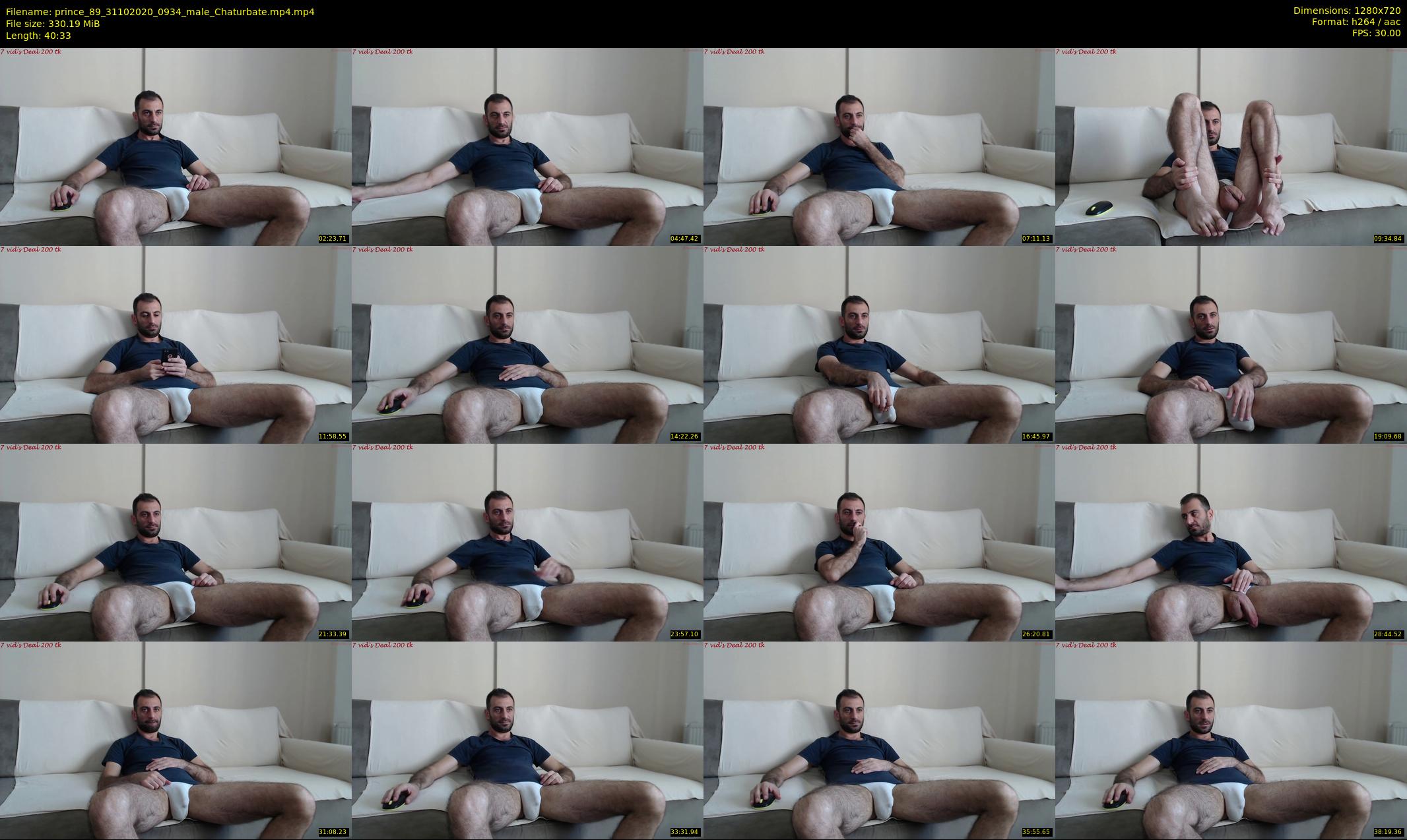 prince_89 — 41 minute Chaturbate male cam show recording, 720p, Oct 31, 2020