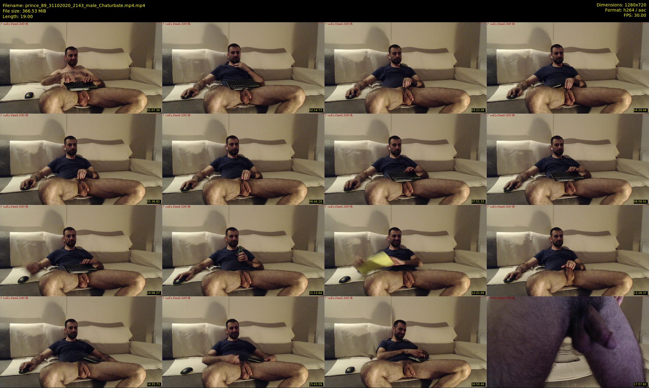 prince_89 — 19 minute Chaturbate male cam show recording, 720p, Oct 31, 2020