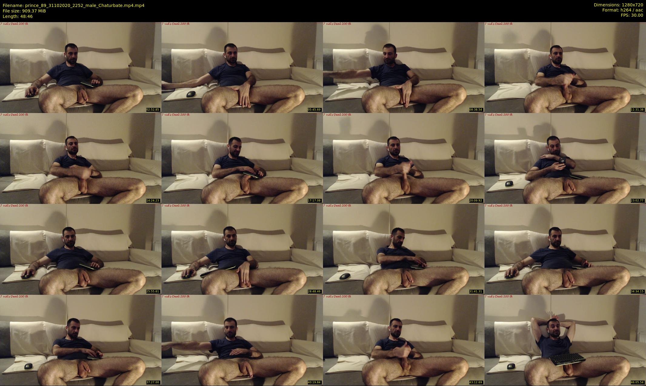 prince_89 — 49 minute Chaturbate male cam show recording, 720p, Oct 31, 2020