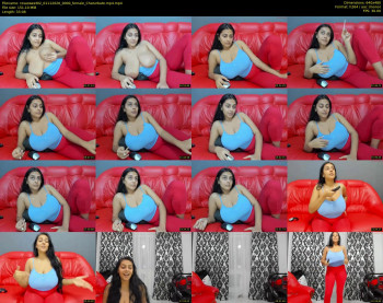 rosasweet02 — 34 minute Chaturbate female cam show recording, 480p, Nov 1, 2020