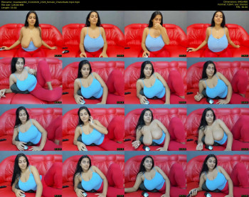 rosasweet02 — 34 minute Chaturbate female cam show recording, 480p, Oct 31, 2020